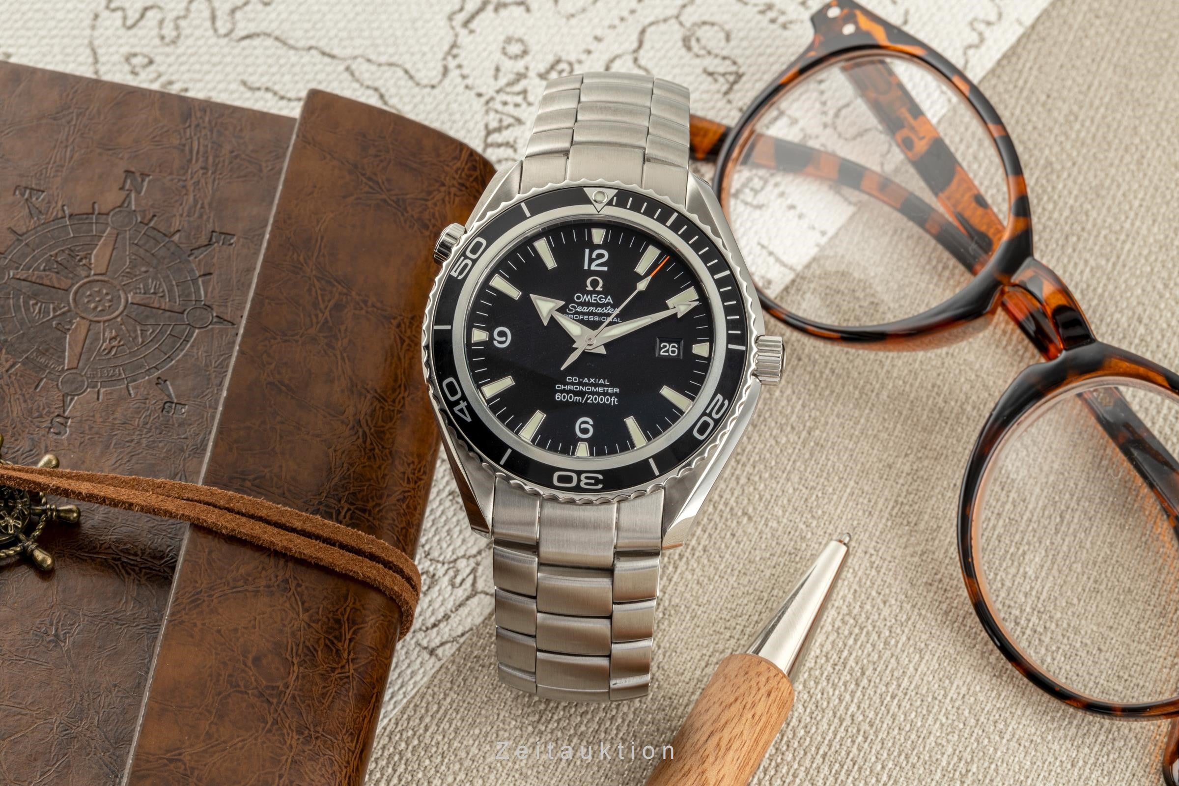 Omega Seamaster steel automatic men's watch 2200.50.00 LP: 7700EUR  [2305113]