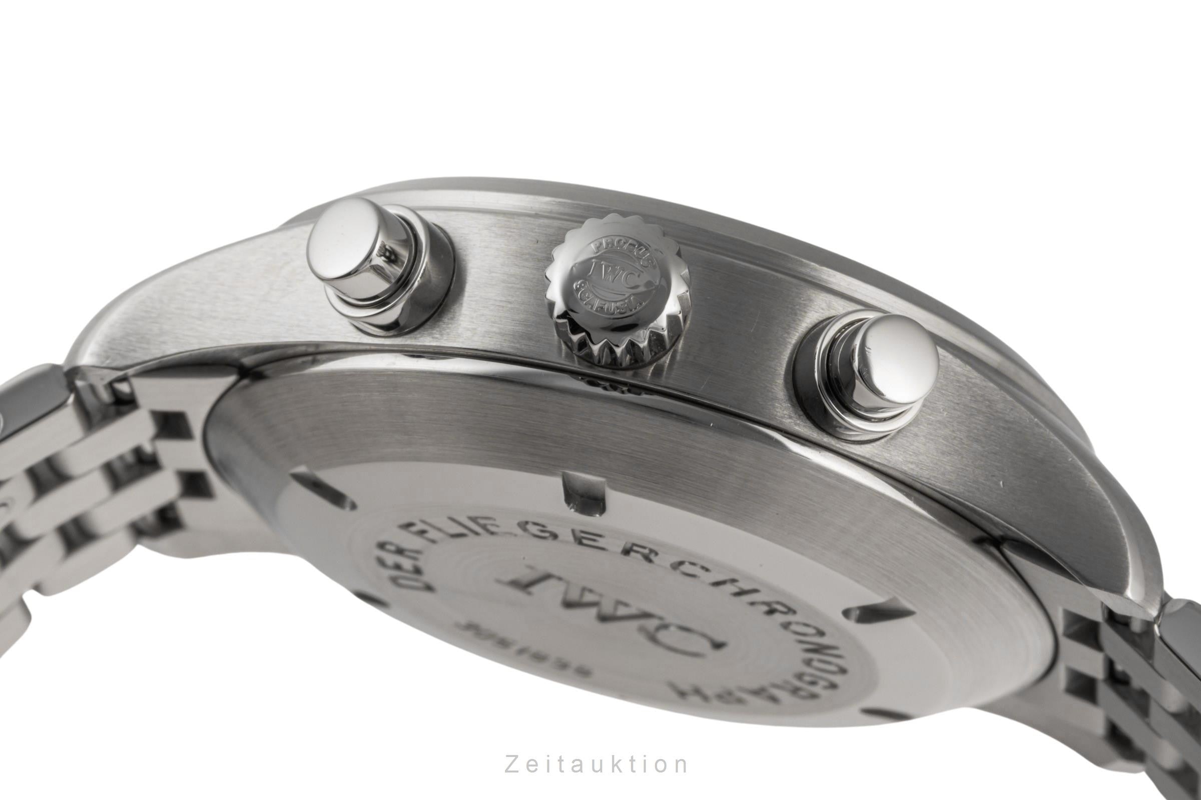 IWC Fliegerchronograph cronografo acciaio automatismo orologio da uomo IW370603 LP: 9300EUR  [2305121]