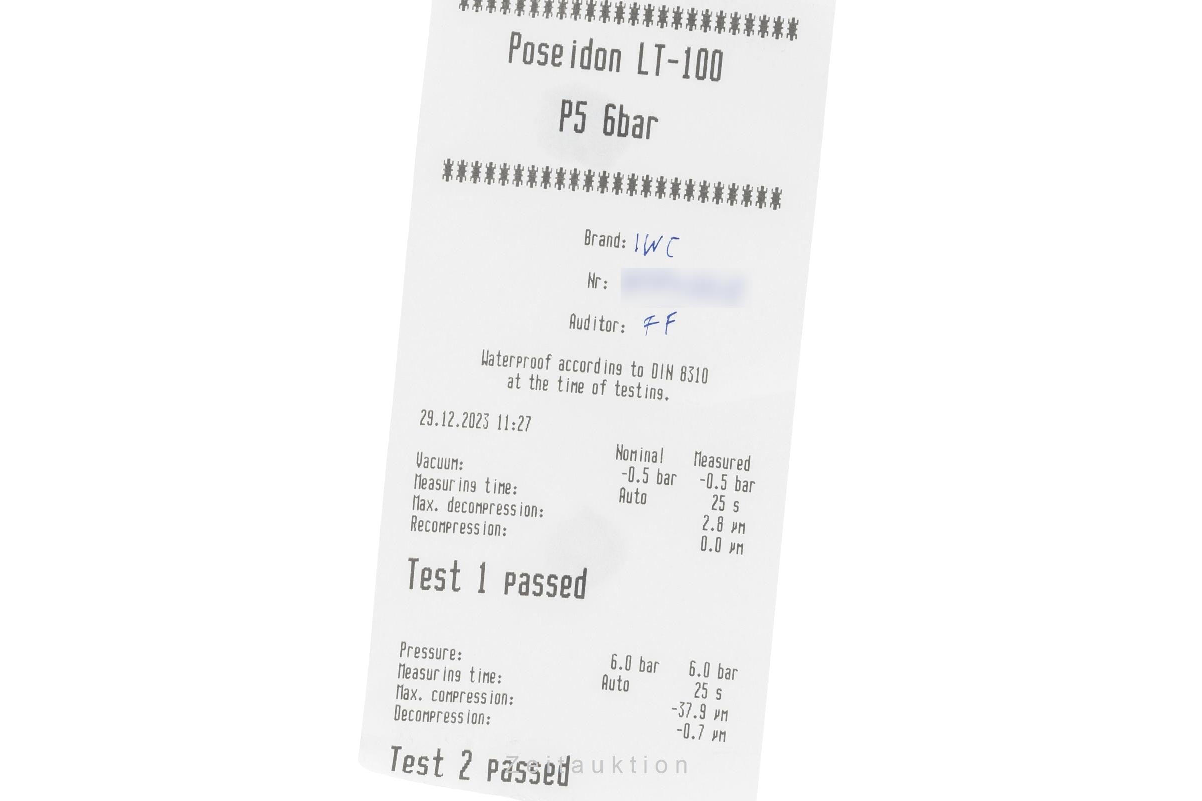 IWC Fliegerchronograph cronografo acciaio automatismo orologio da uomo IW370603 LP: 9300EUR  [2305121]