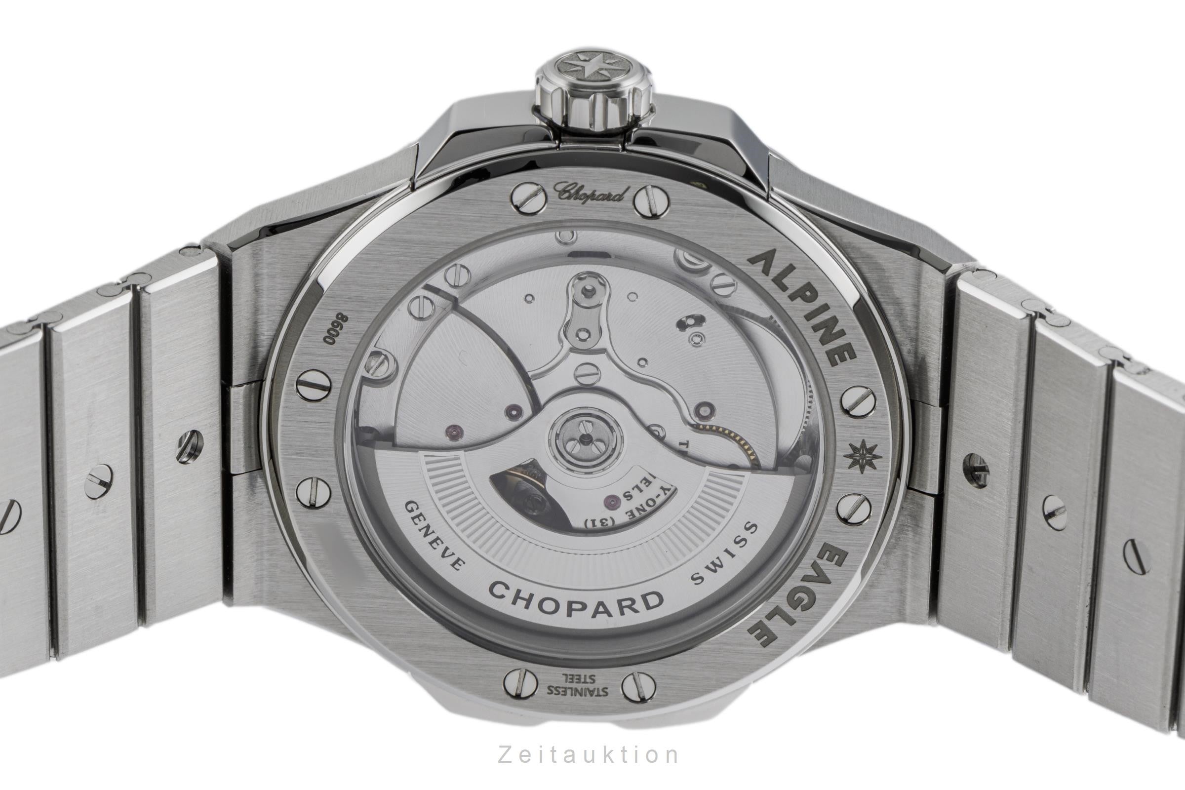 Chopard Alpine Eagle 41 Large Stahl Automatik Herrenuhr 298600-3001 NP: 15600,-€ [2305140]