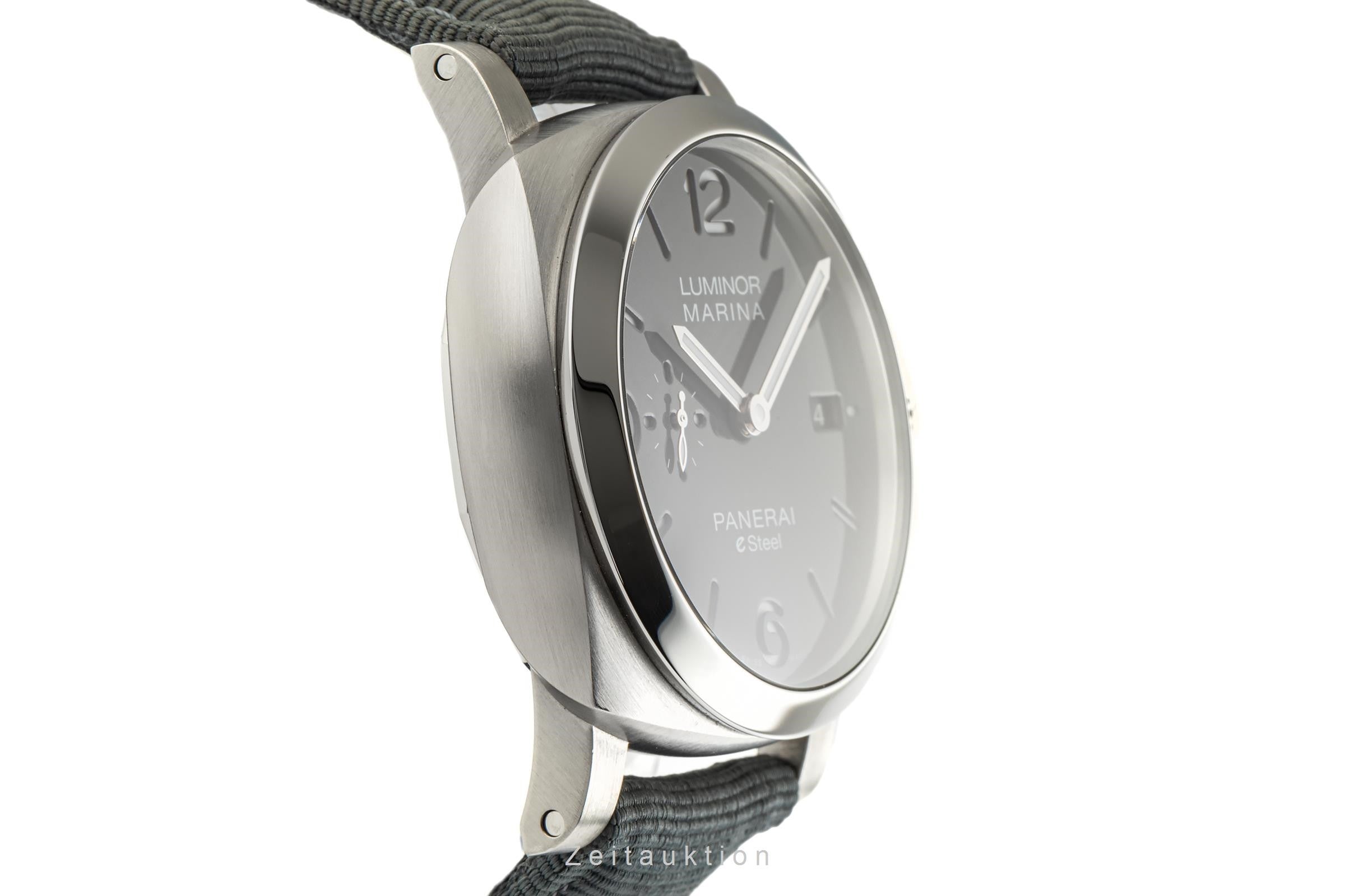 Panerai Luminor Marina acero automático reloj para caballeros PAM01358 LP: 9600EUR  [2305148]