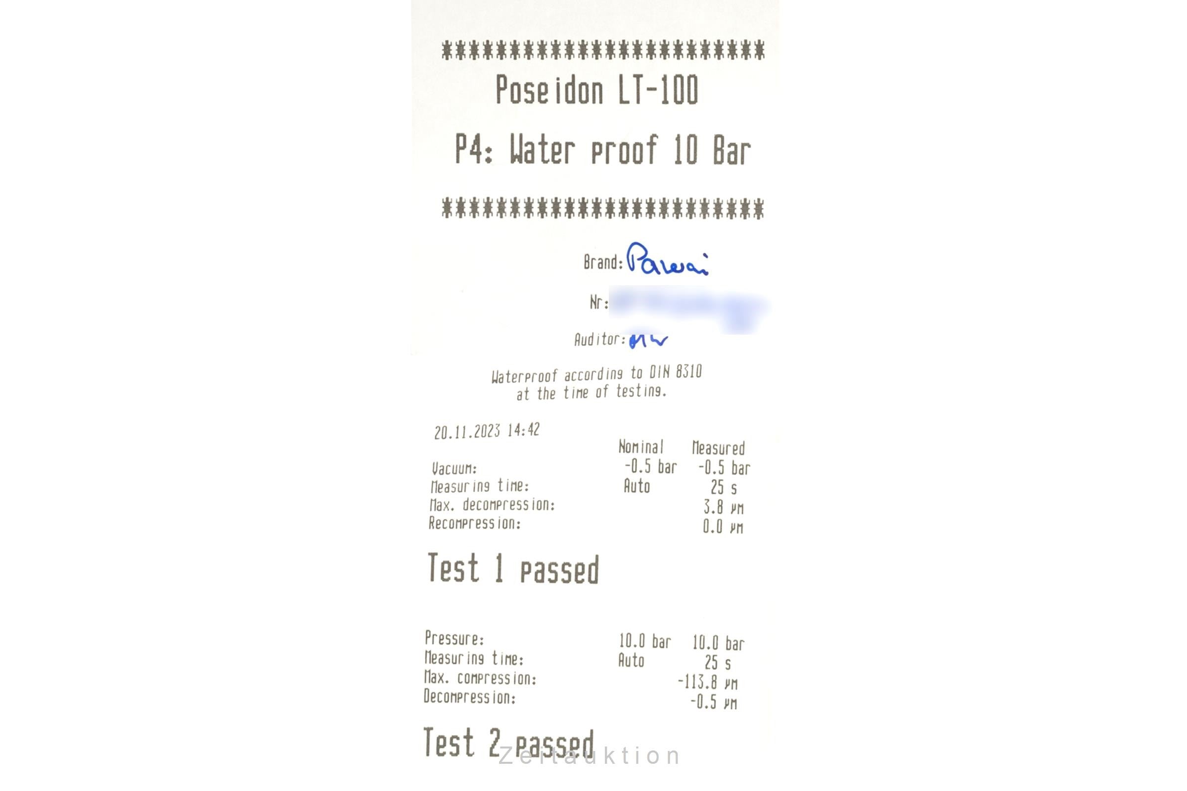 Panerai Luminor Marina acero automático reloj para caballeros PAM01358 LP: 9600EUR  [2305148]