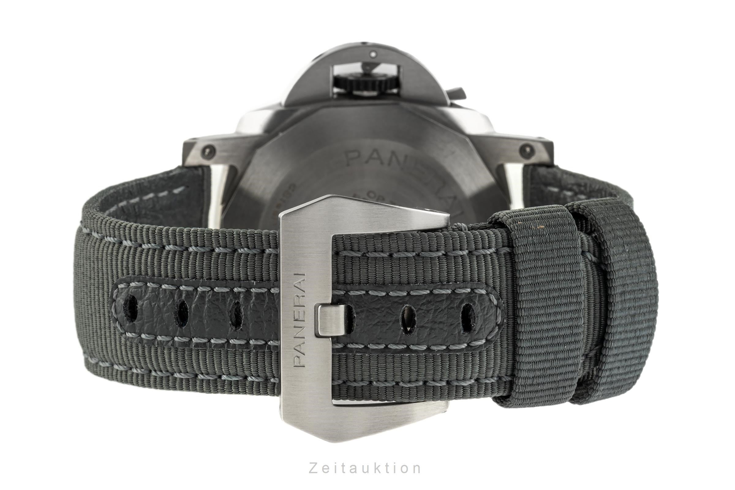 Panerai Luminor Marina acero automático reloj para caballeros PAM01358 LP: 9600EUR  [2305148]