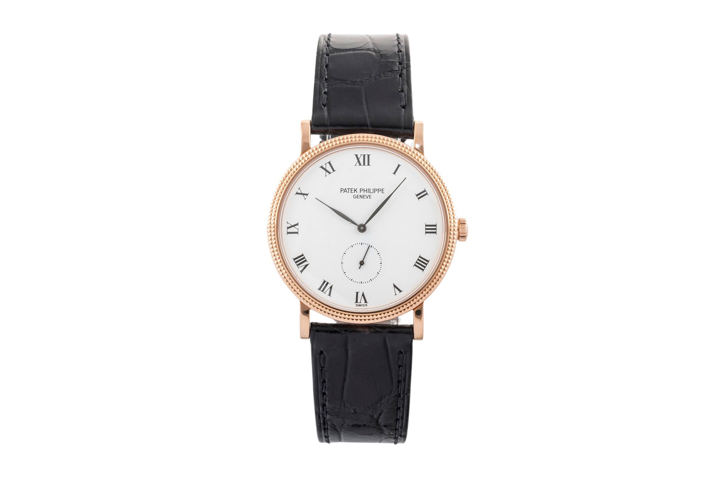 Patek Philippe Calatrava oro rosso 18 ct carica manuale orologio da uomo 3919 LP: 31400EUR  [2305166]