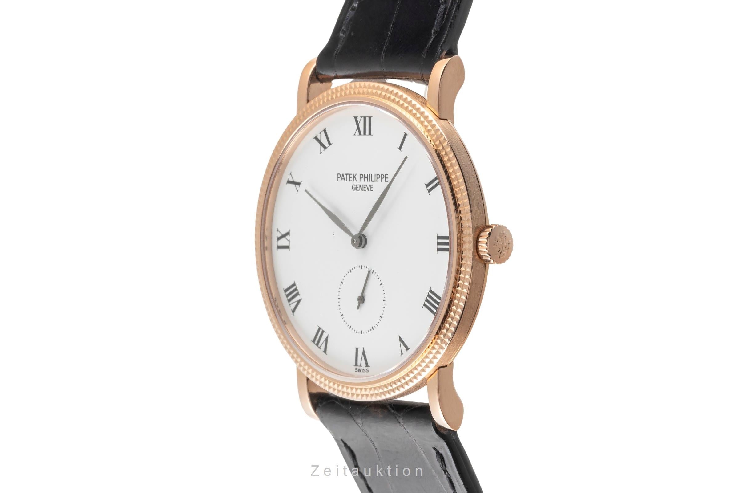 Patek Philippe Calatrava oro rosso 18 ct carica manuale orologio da uomo 3919 LP: 31400EUR  [2305166]