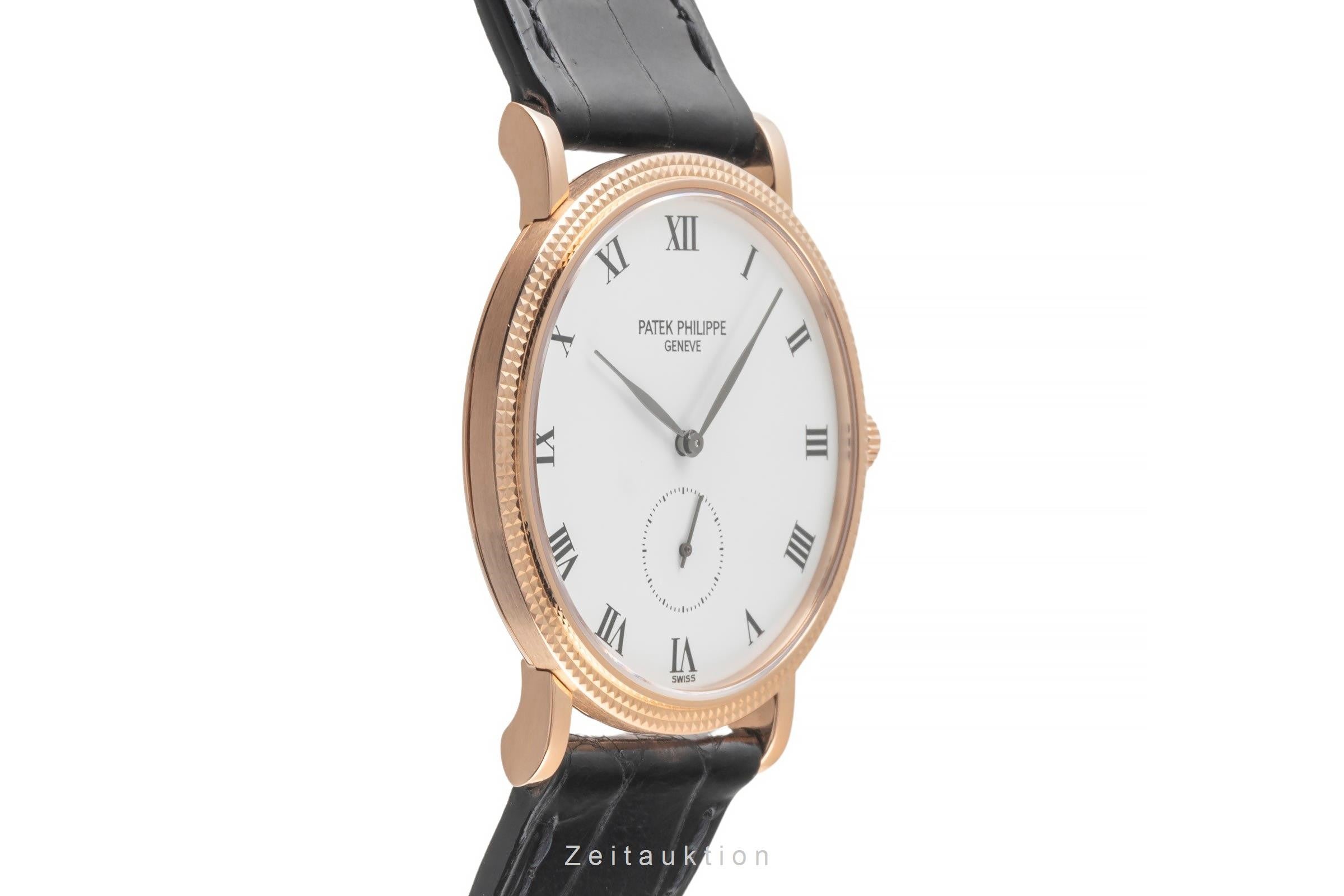 Patek Philippe Calatrava oro rosso 18 ct carica manuale orologio da uomo 3919 LP: 31400EUR  [2305166]