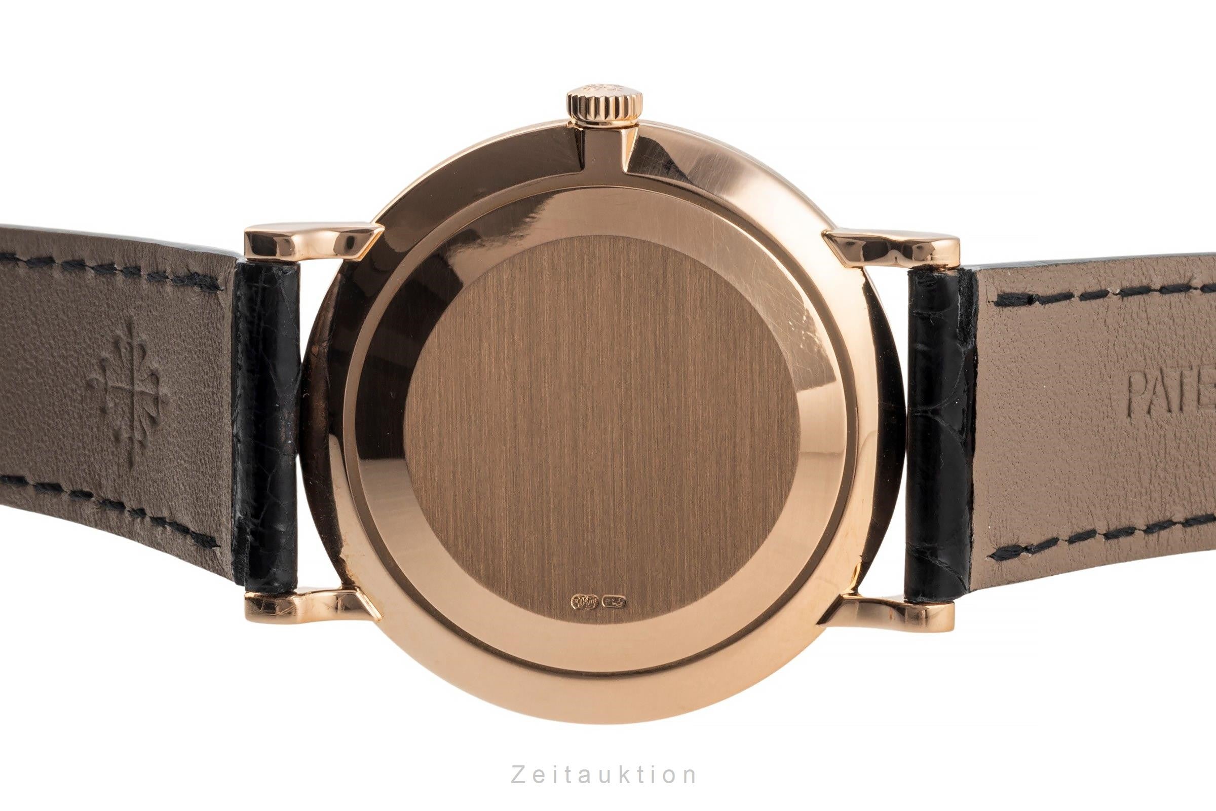 Patek Philippe Calatrava oro rosso 18 ct carica manuale orologio da uomo 3919 LP: 31400EUR  [2305166]