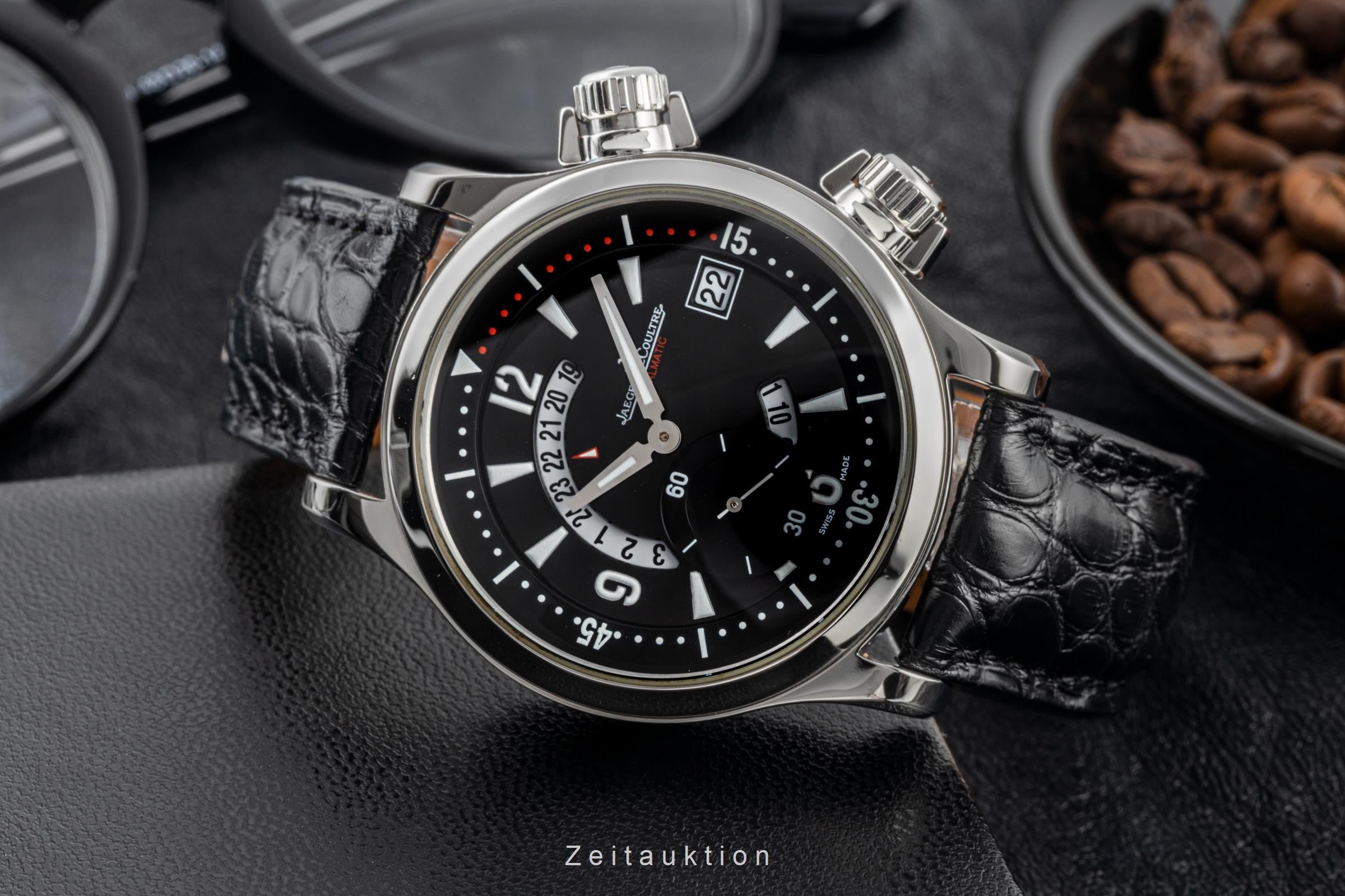 Jaeger LeCoultre Master Compressor Stahl Automatik Herrenuhr Ref. 146.8.02  [2305169]