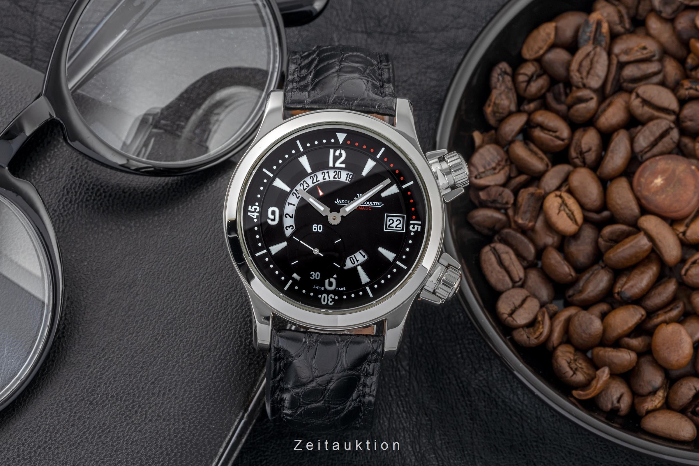 Jaeger LeCoultre Master Compressor Stahl Automatik Herrenuhr Ref. 146.8.02  [2305169]