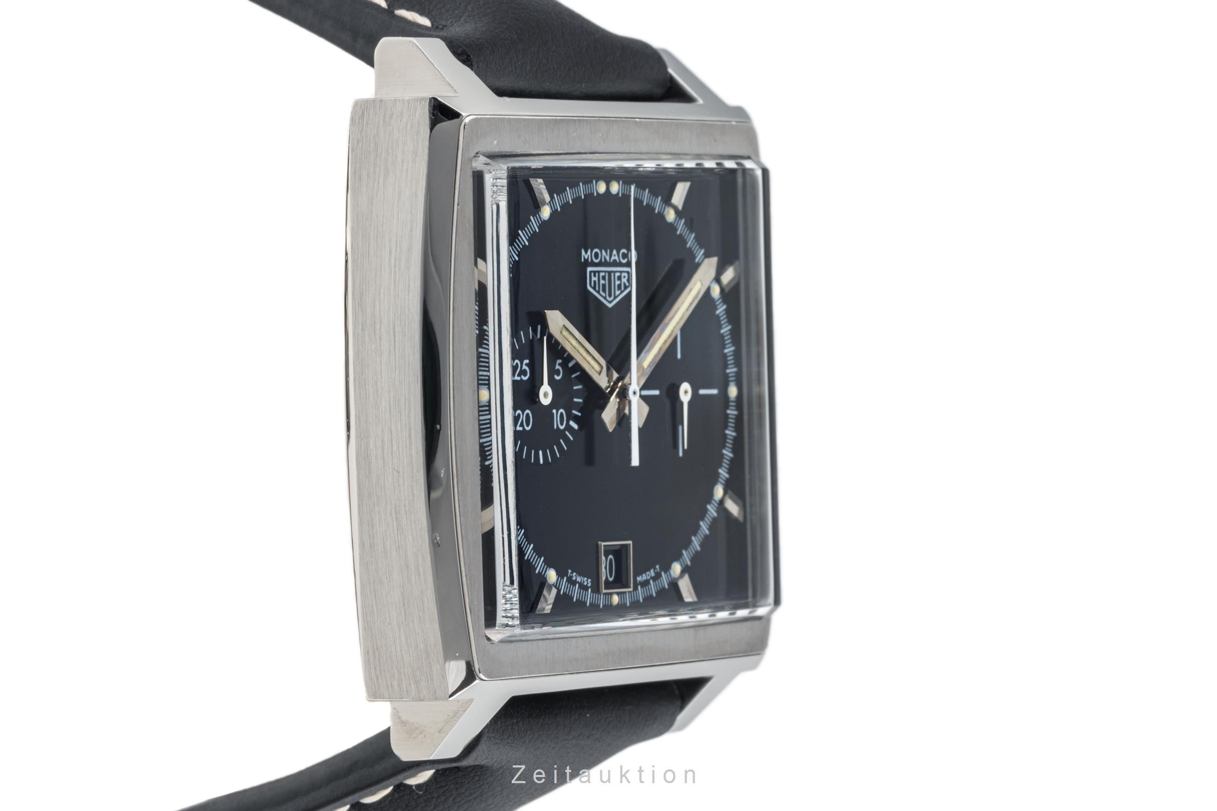Tag Heuer Monaco chronograph steel automatic men's watch CS2110 LP: 7550EUR  [2305170]