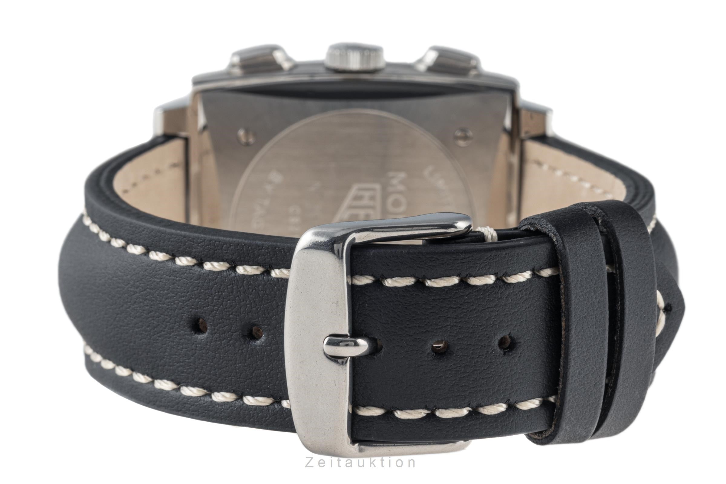 Tag Heuer Monaco chronograph steel automatic men's watch CS2110 LP: 7550EUR  [2305170]