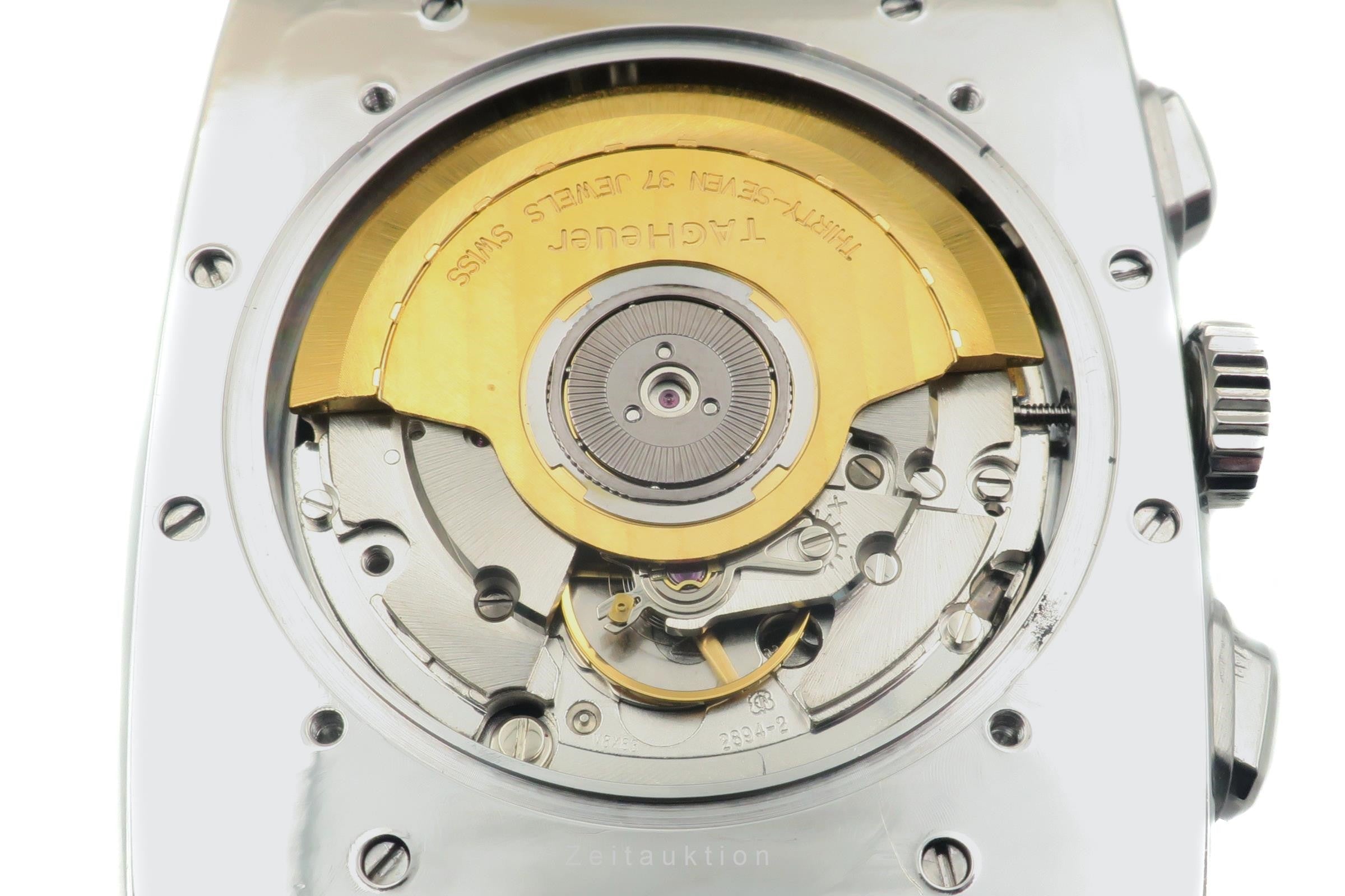 Tag Heuer Monaco chronograph steel automatic men's watch CS2110 LP: 7550EUR  [2305170]