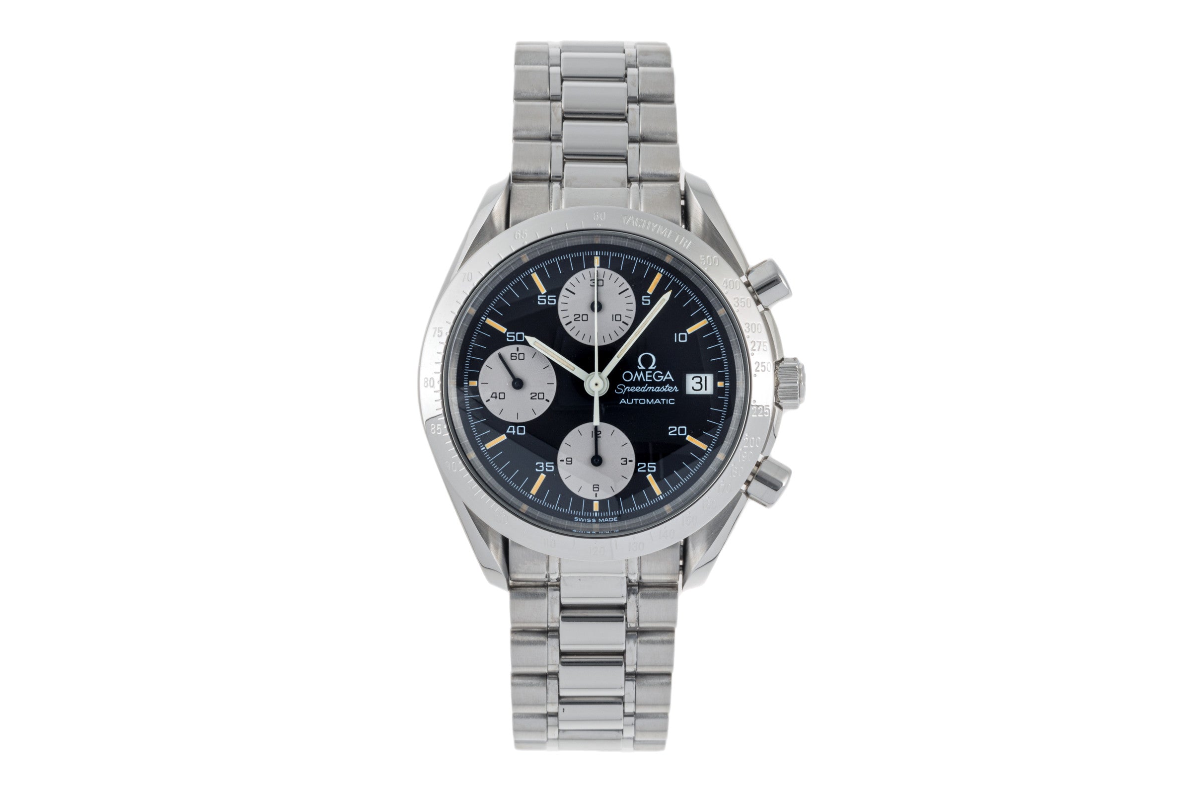 Omega Speedmaster chronograph steel automatic men's watch 3511.50.00 LP: 6100EUR  [2305242]