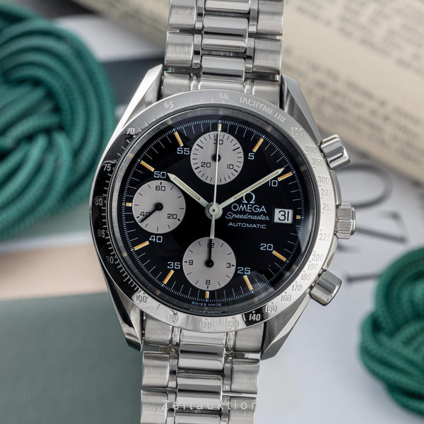 Omega Speedmaster chronograph steel automatic men's watch 3511.50.00 LP: 6100EUR  [2305242]