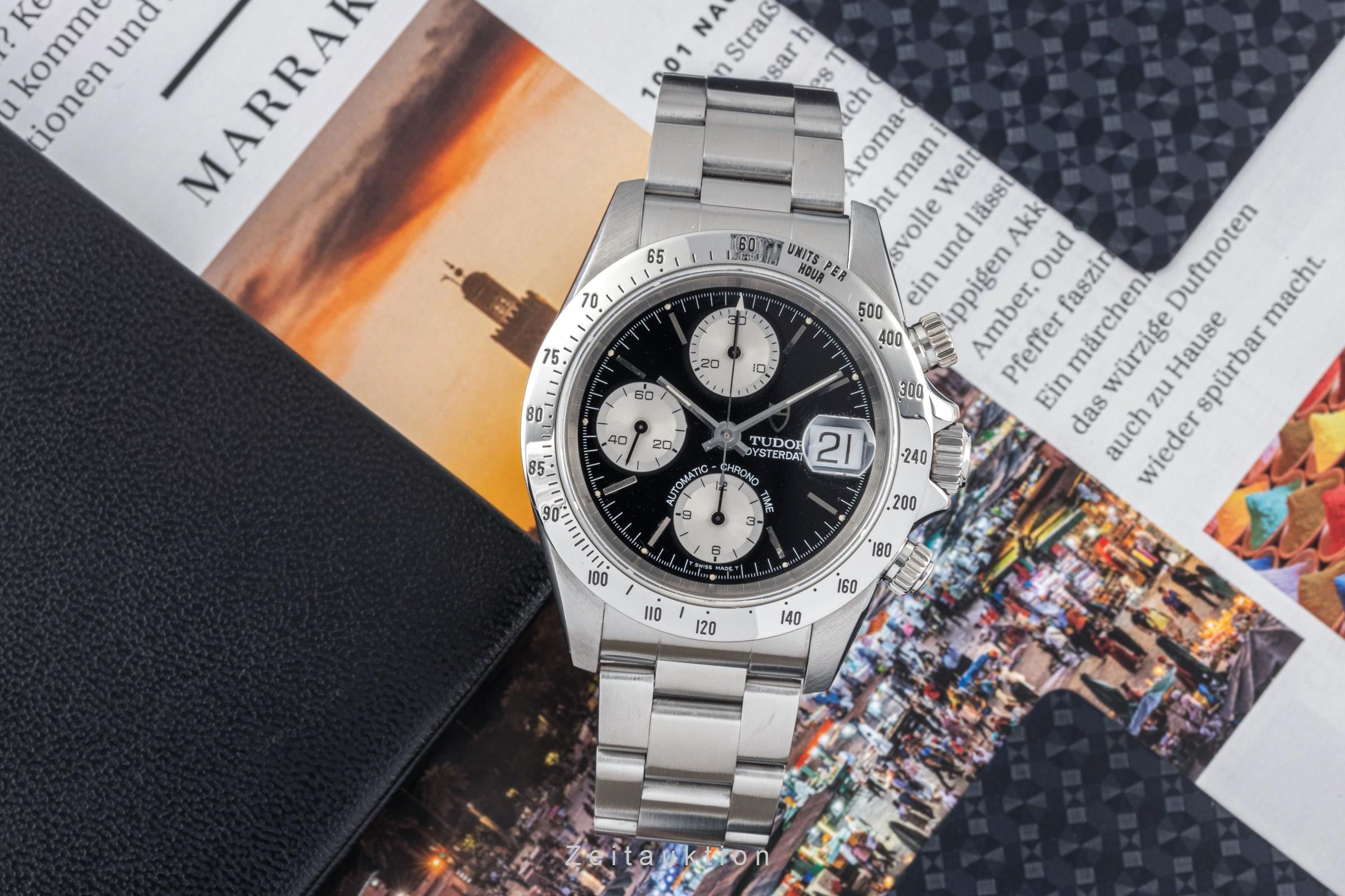 Tudor Oysterdate chronograph steel automatic men's watch 79280  [2305246]