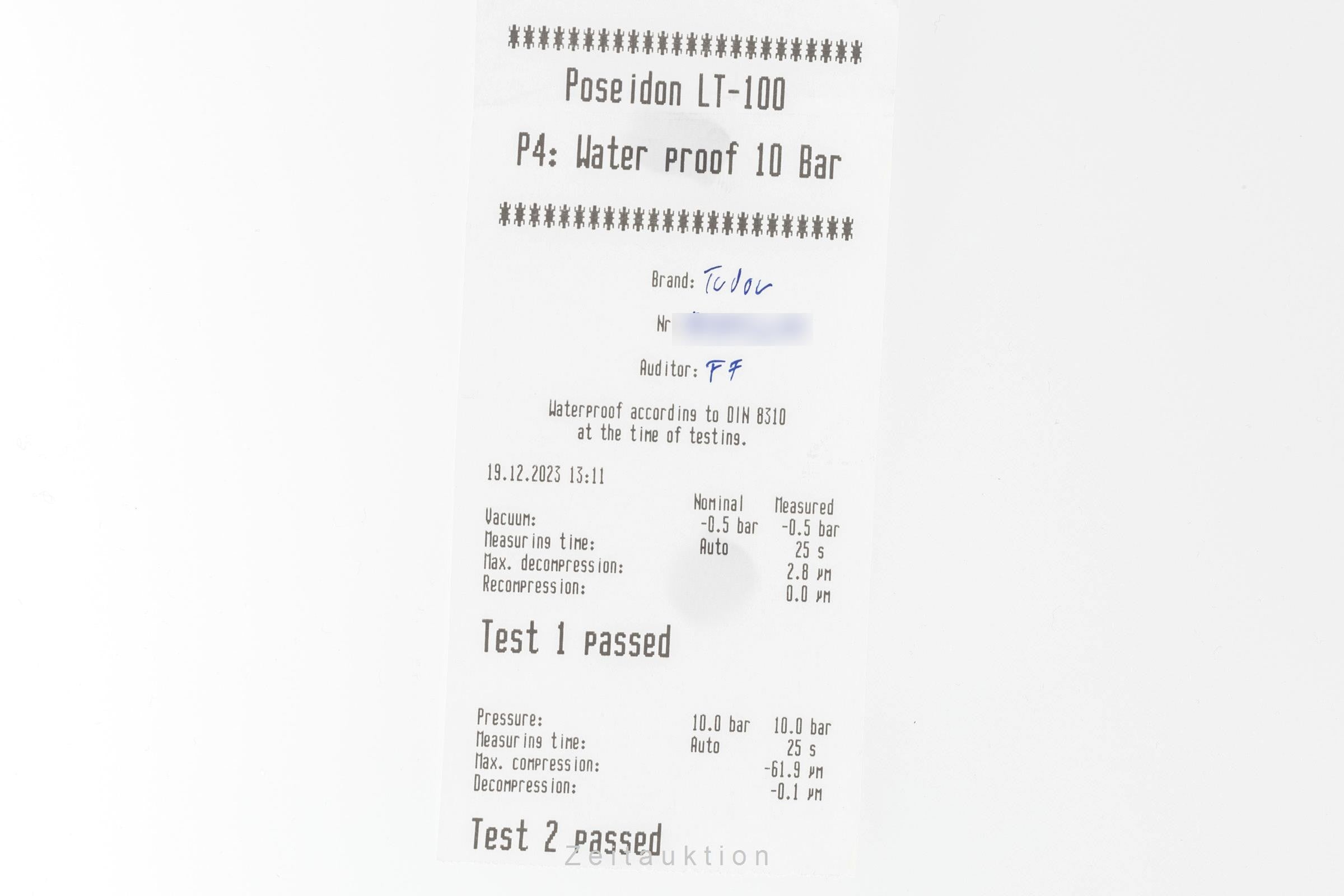 Tudor Oysterdate chronograph steel automatic men's watch 79280  [2305246]