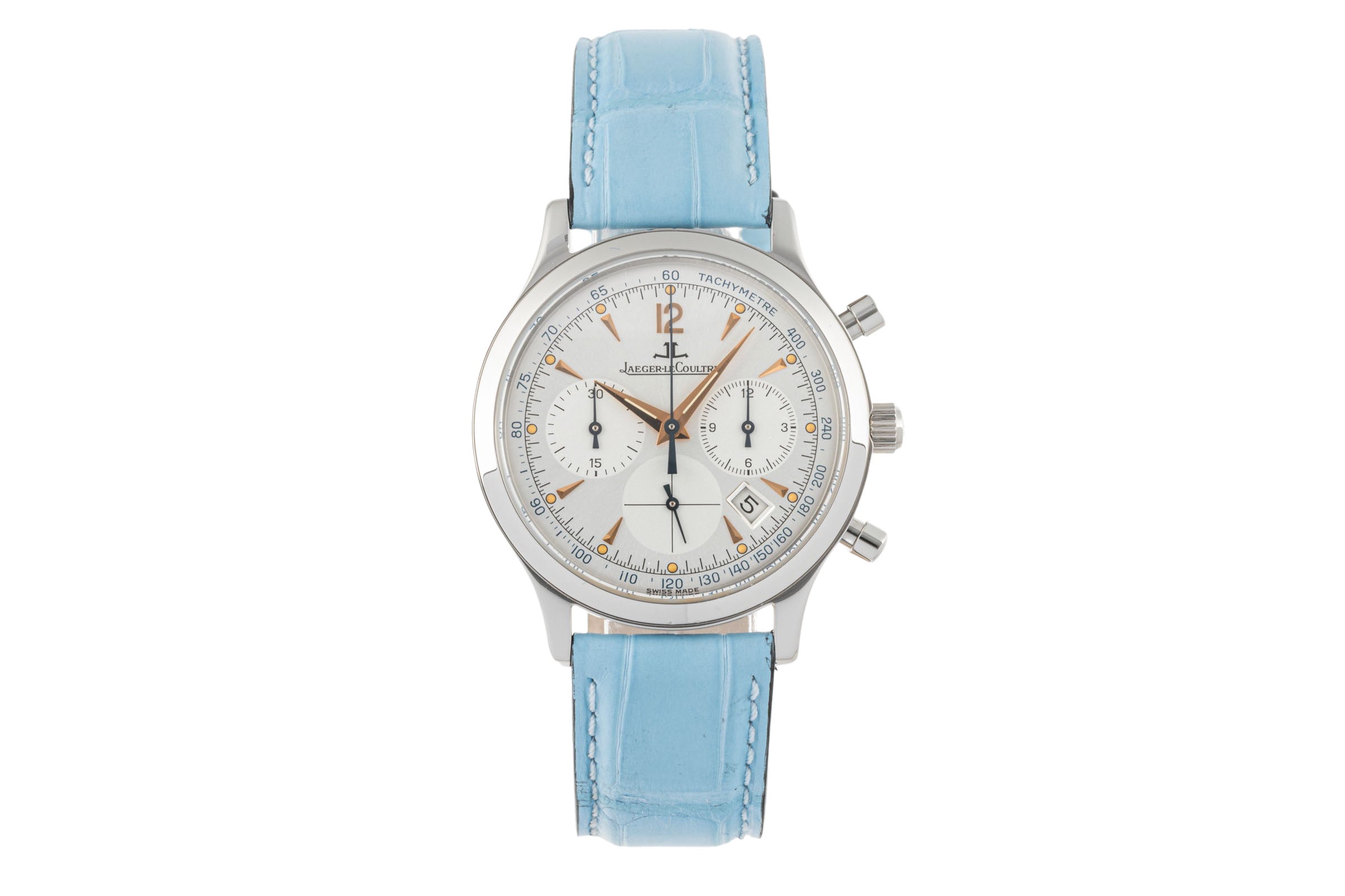 Jaeger LeCoultre Master Control cronógrafo acero cuarzo unisex 145.8.31, 145.840.312.B  [2305252]