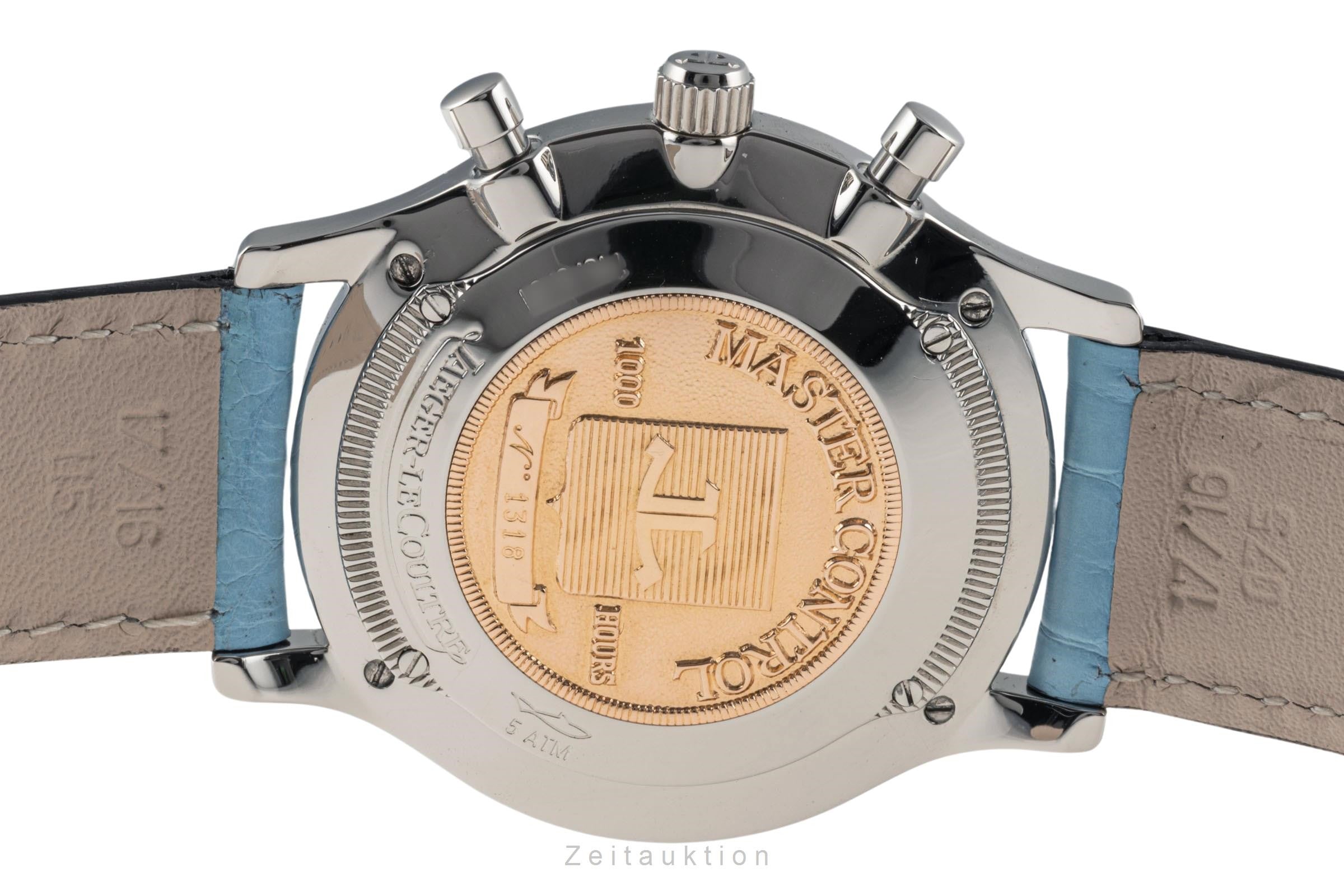 Jaeger LeCoultre Master Control cronógrafo acero cuarzo unisex 145.8.31, 145.840.312.B  [2305252]