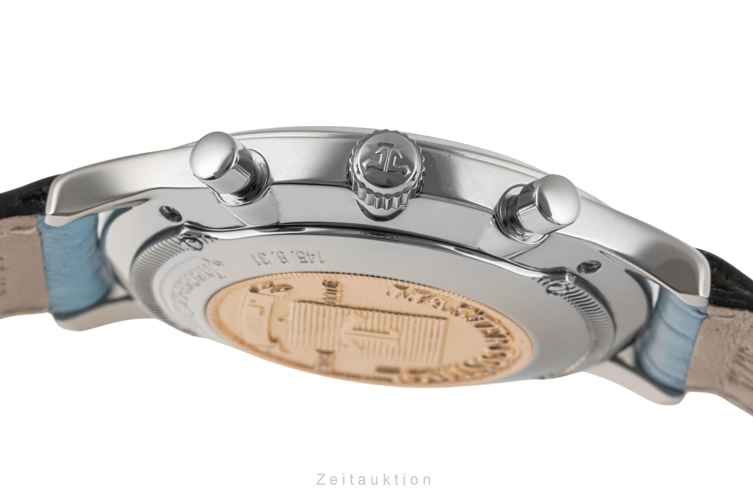 Jaeger LeCoultre Master Control cronógrafo acero cuarzo unisex 145.8.31, 145.840.312.B  [2305252]