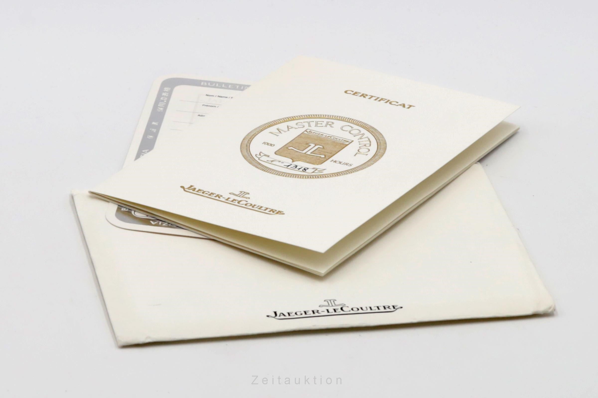 Jaeger LeCoultre Master Control cronógrafo acero cuarzo unisex 145.8.31, 145.840.312.B  [2305252]