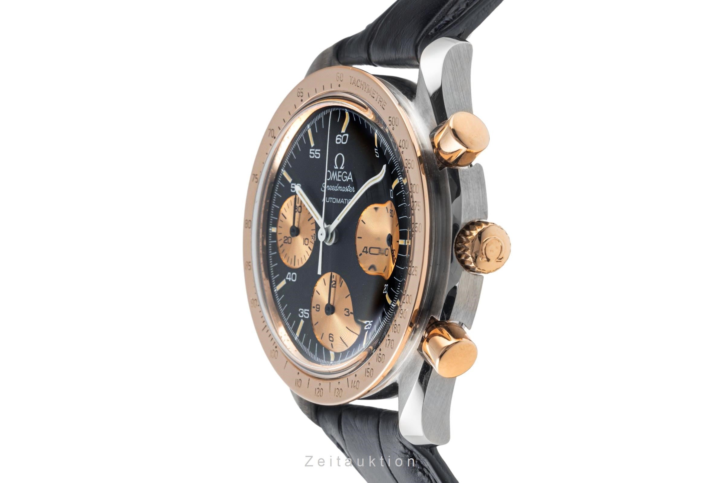 Omega Speedmaster chronograph steel / gold automatic men's watch 175.0033 LP: 8000EUR  [2305254]