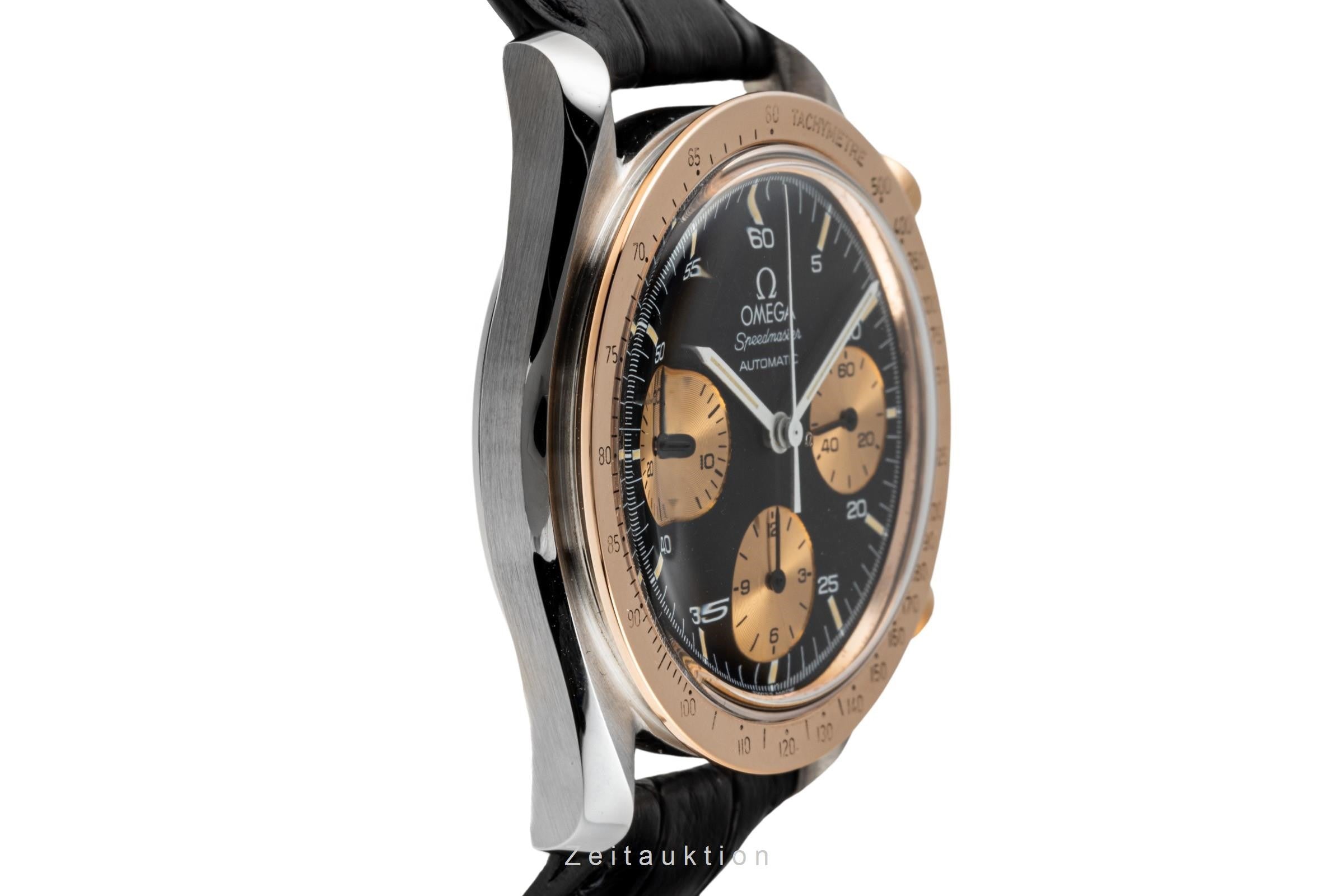 Omega Speedmaster chronograph steel / gold automatic men's watch 175.0033 LP: 8000EUR  [2305254]