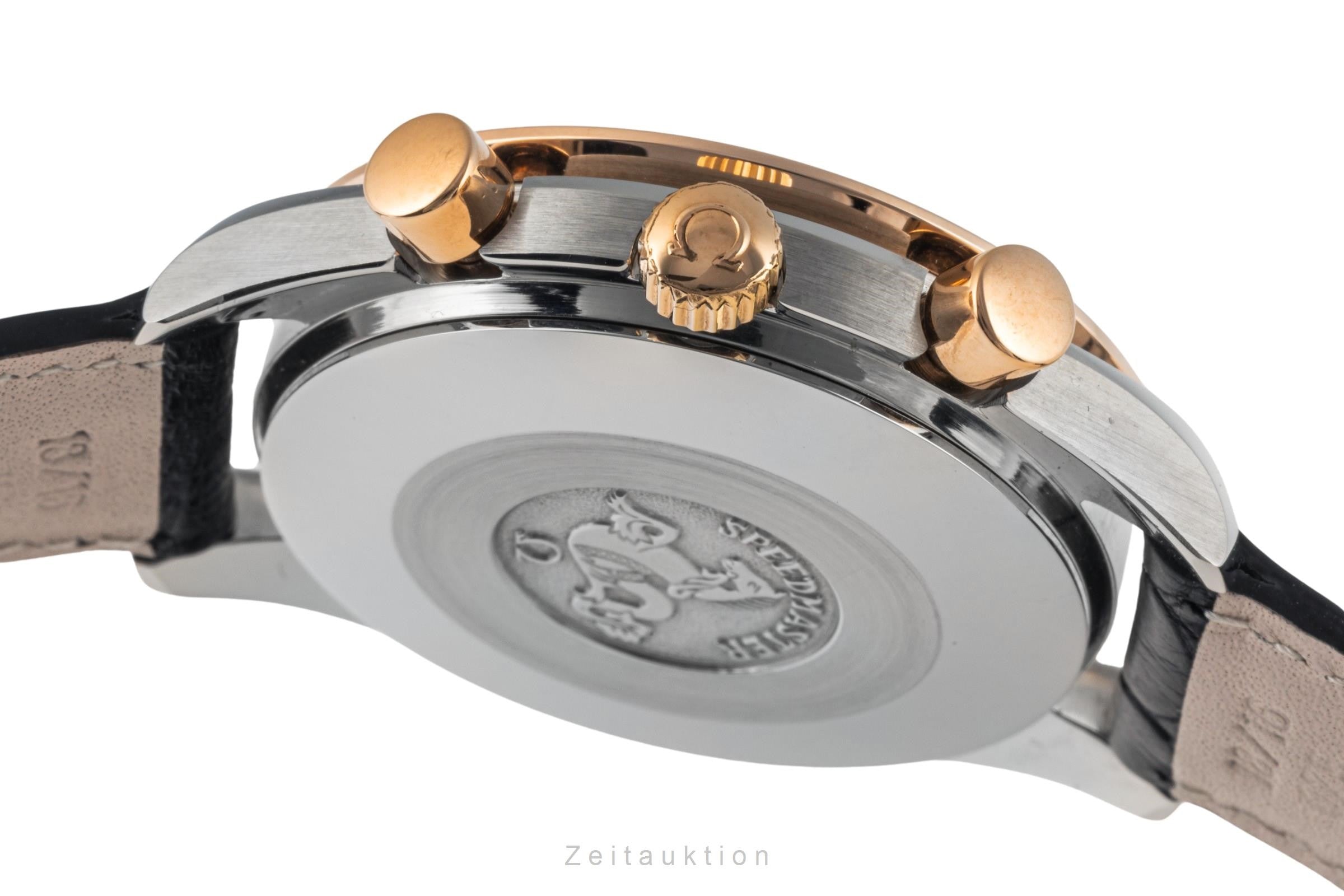 Omega Speedmaster chronograph steel / gold automatic men's watch 175.0033 LP: 8000EUR  [2305254]