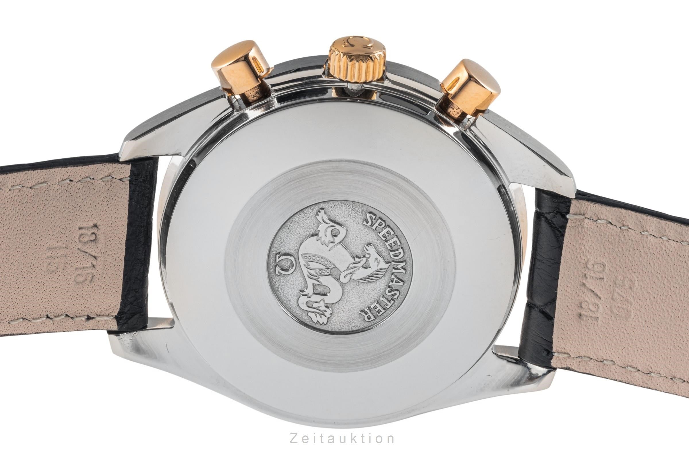 Omega Speedmaster chronograph steel / gold automatic men's watch 175.0033 LP: 8000EUR  [2305254]