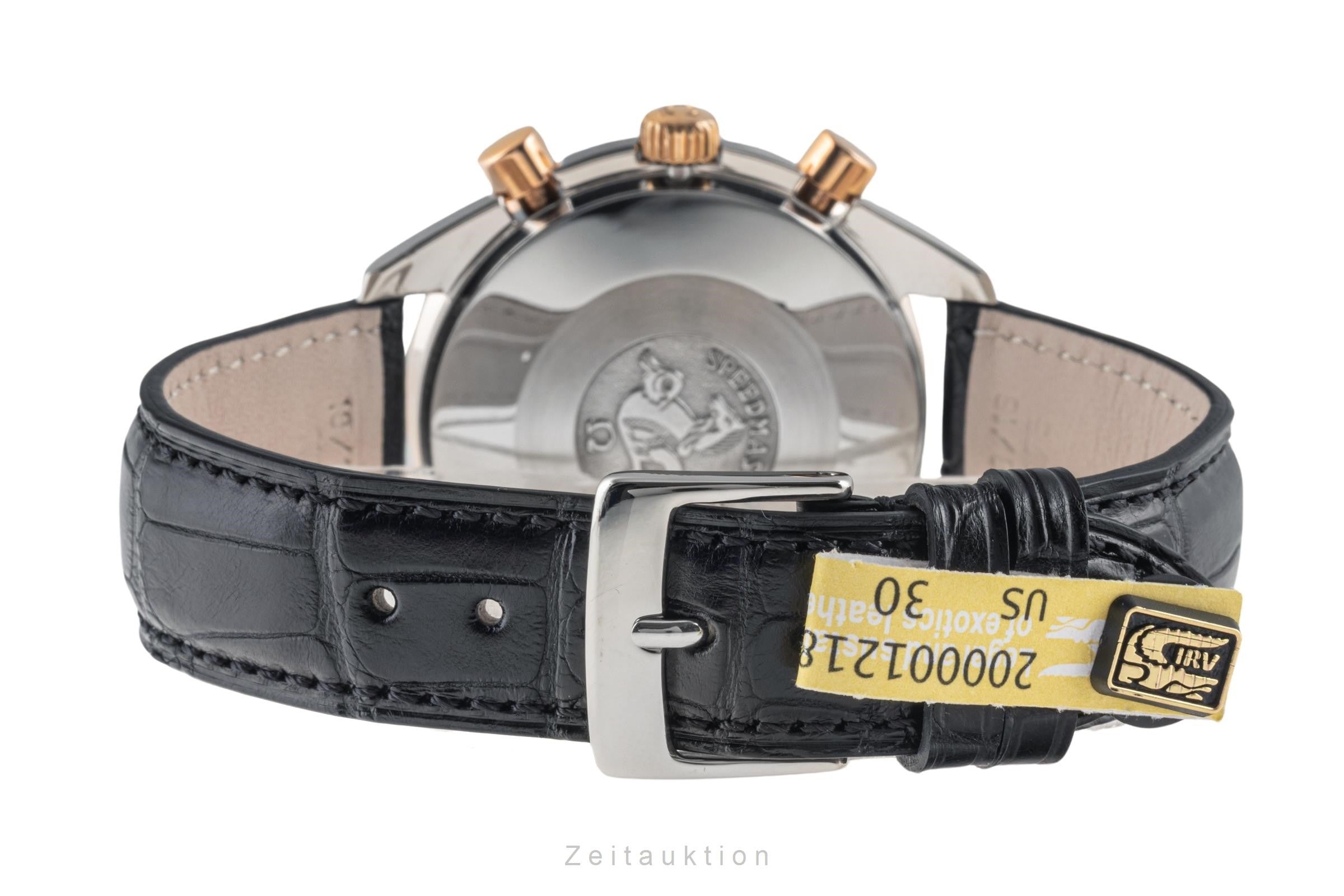 Omega Speedmaster chronograph steel / gold automatic men's watch 175.0033 LP: 8000EUR  [2305254]