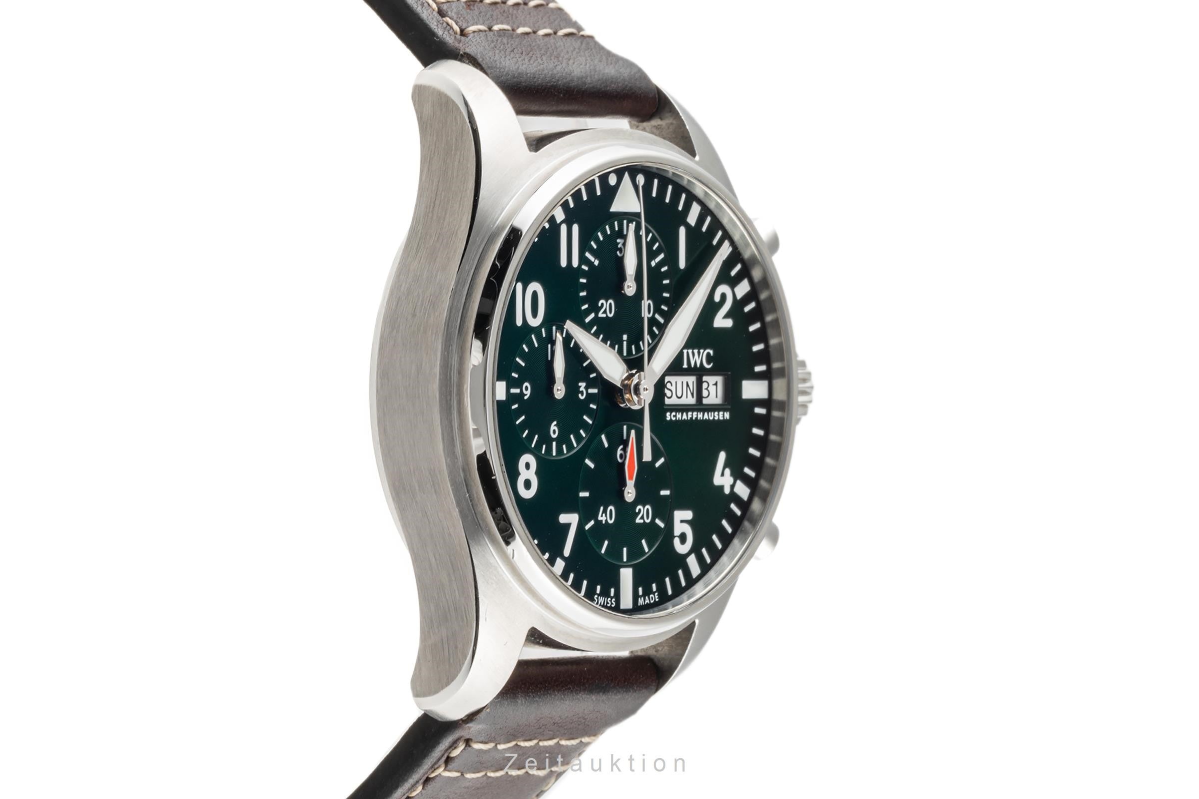 IWC Pilot chronograph steel automatic men's watch IW388103 LP: 8300EUR  [2305269]