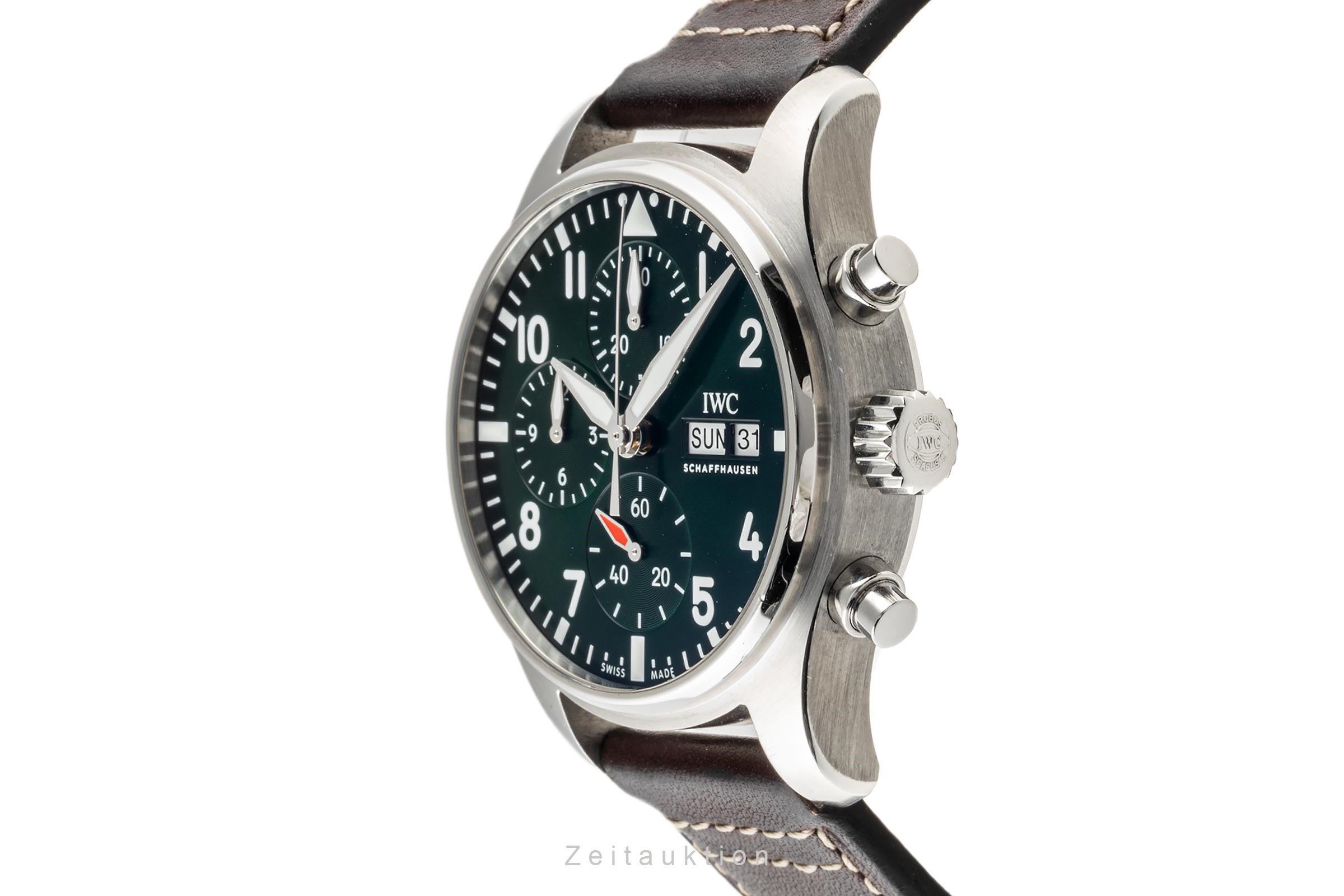 IWC Pilot chronograph steel automatic men's watch IW388103 LP: 8300EUR  [2305269]