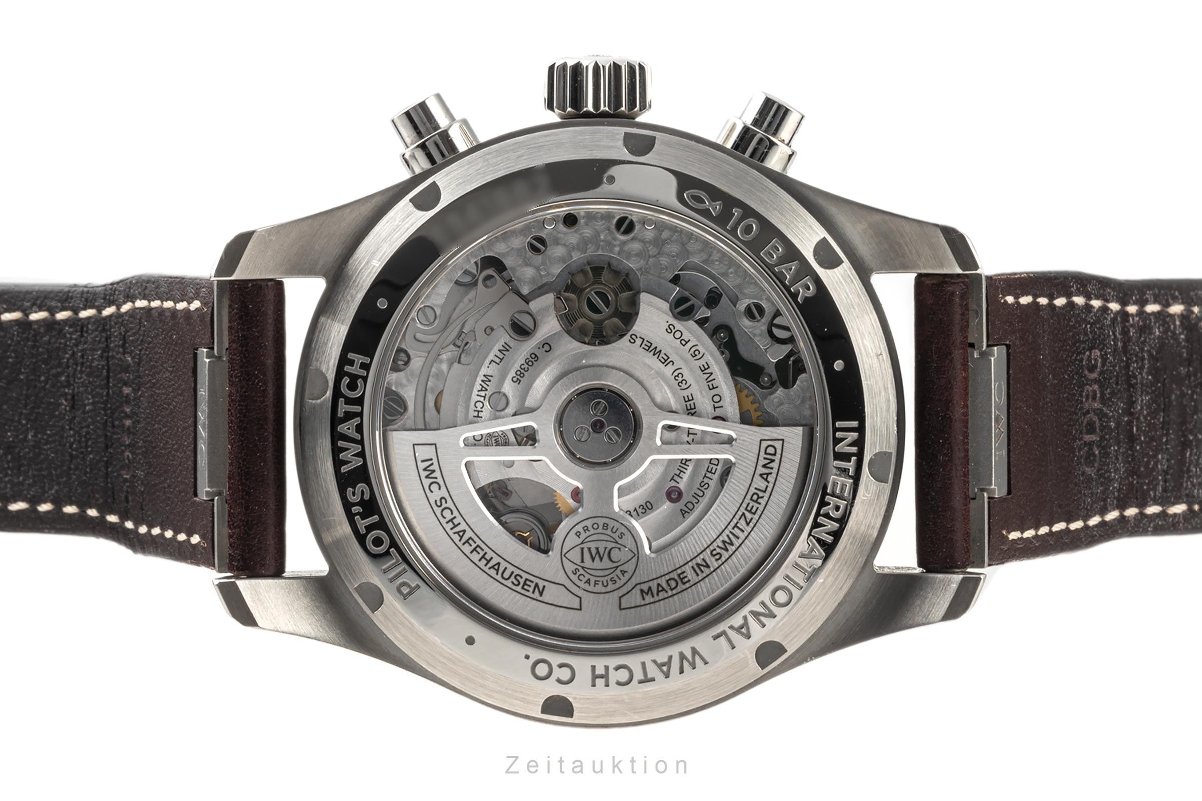 IWC Pilot chronograph steel automatic men's watch IW388103 LP: 8300EUR  [2305269]