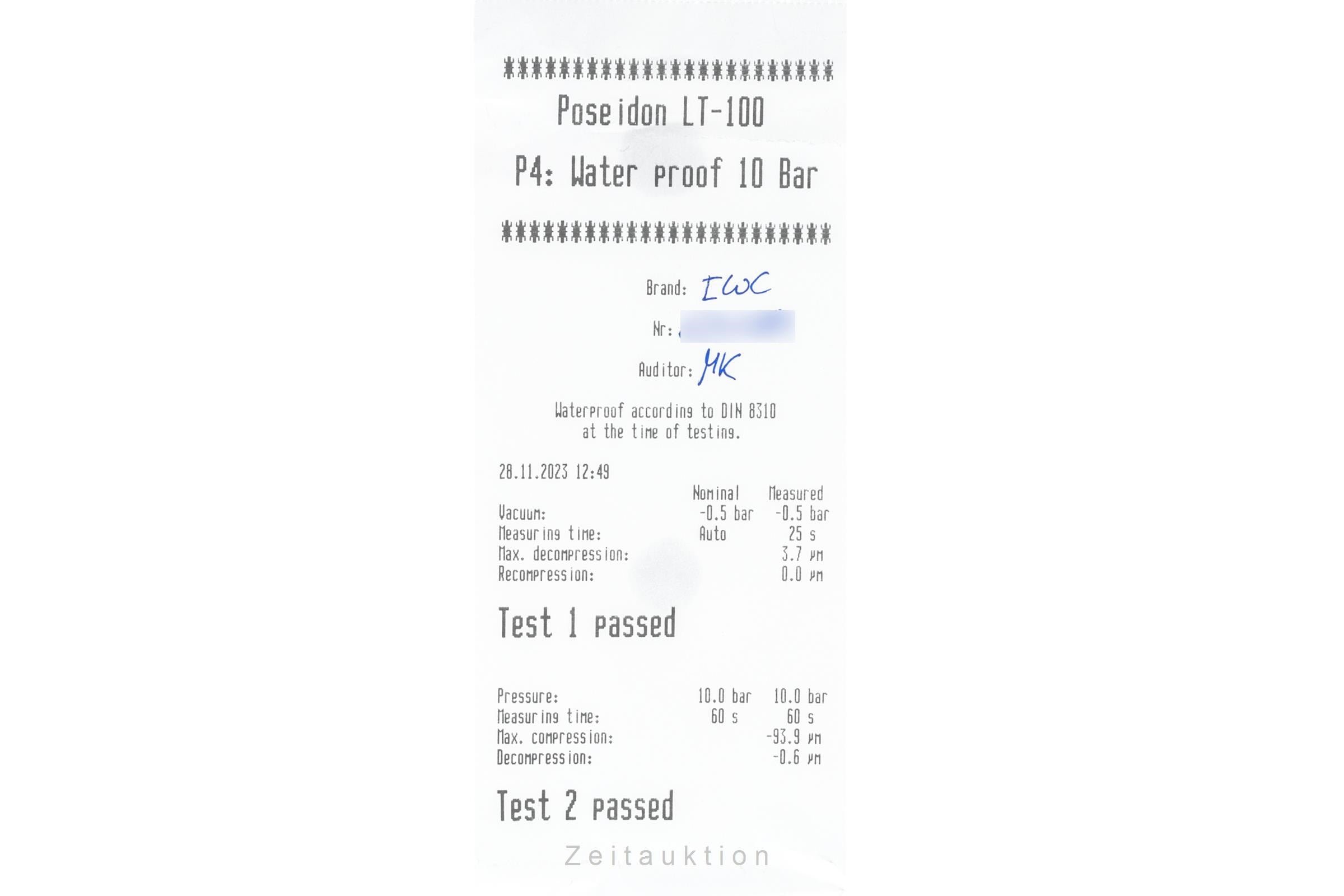 IWC Pilot chronograph steel automatic men's watch IW388103 LP: 8300EUR  [2305269]