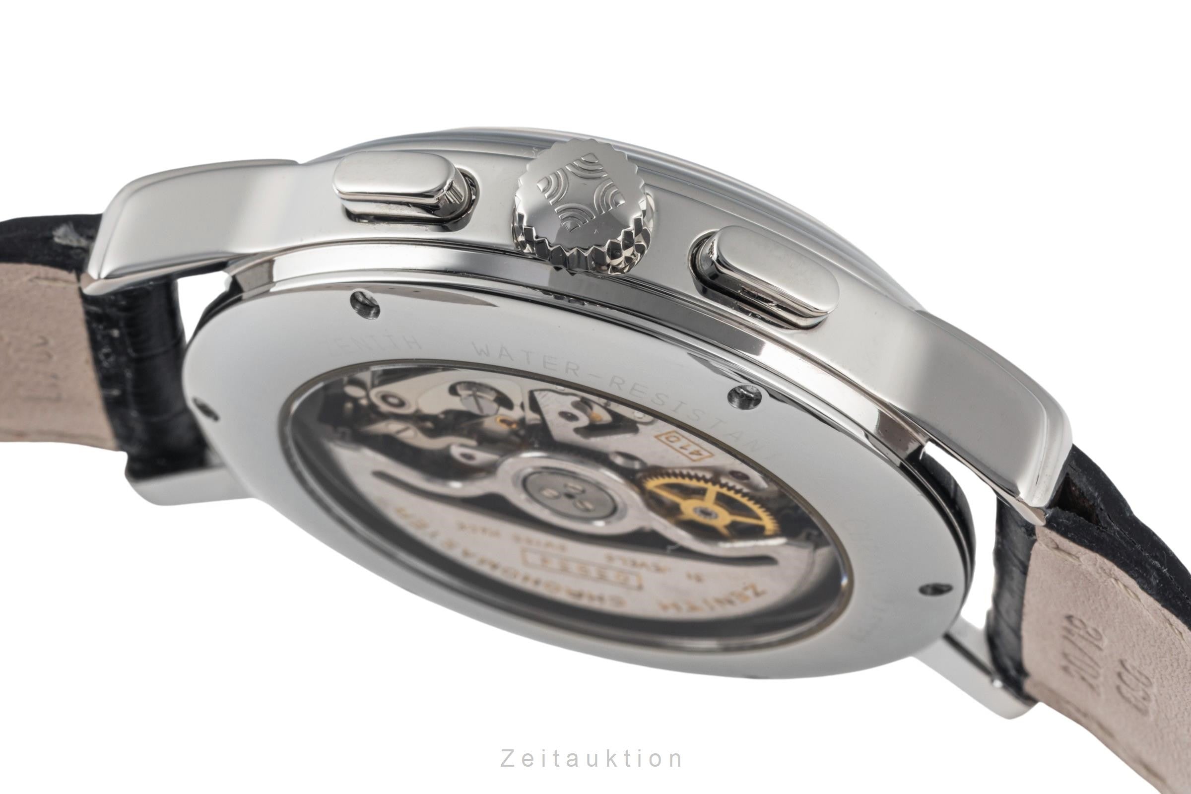 Zenith El Primero cronografo acciaio automatismo orologio da uomo 01.0240.410  [2305279]