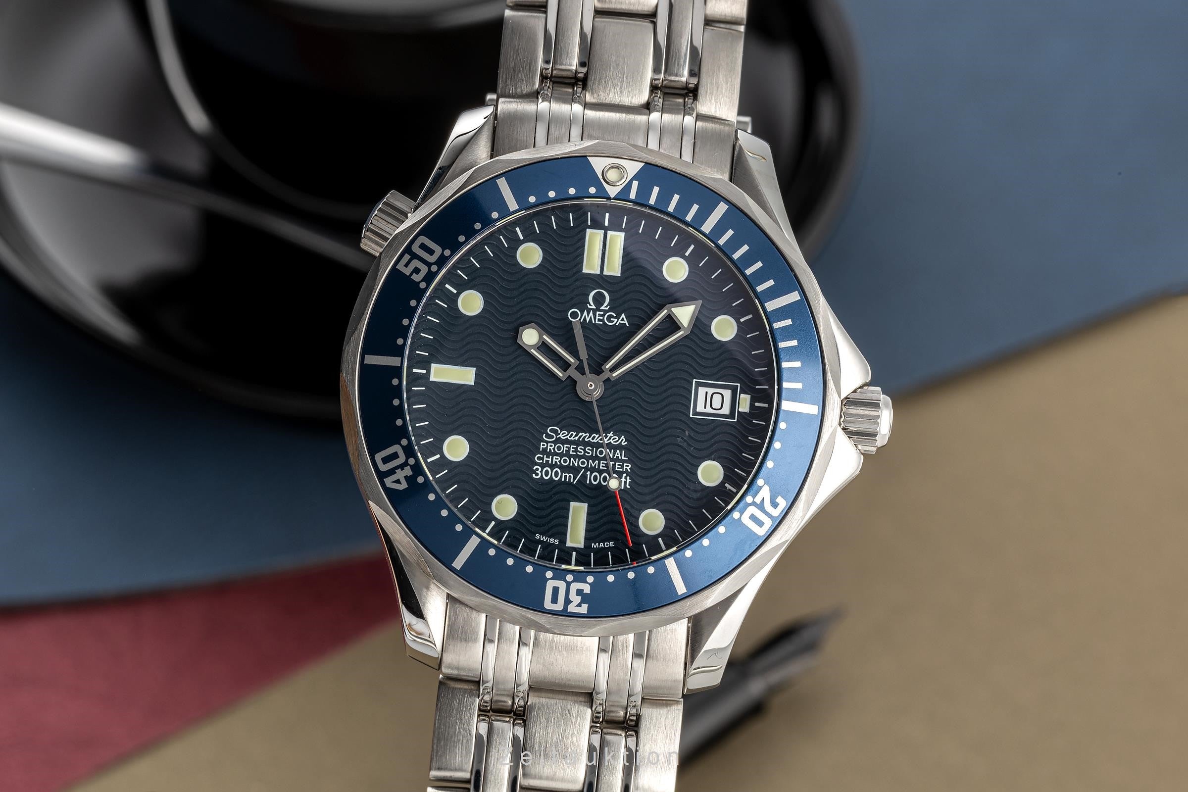 Omega Seamaster steel automatic men's watch 168.1623, 2531.80.00 LP: 6300EUR  [2305289]