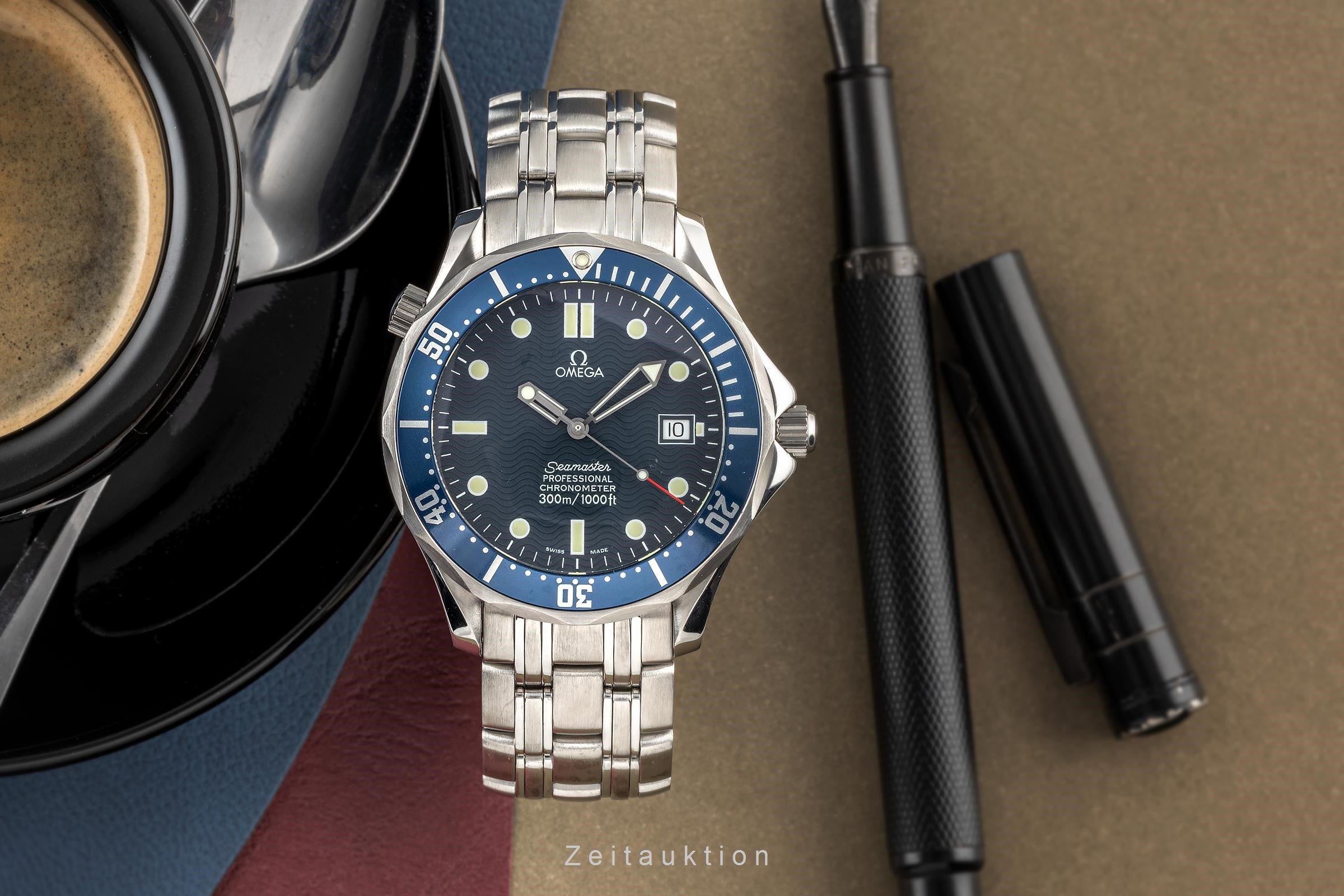 Omega Seamaster steel automatic men's watch 168.1623, 2531.80.00 LP: 6300EUR  [2305289]