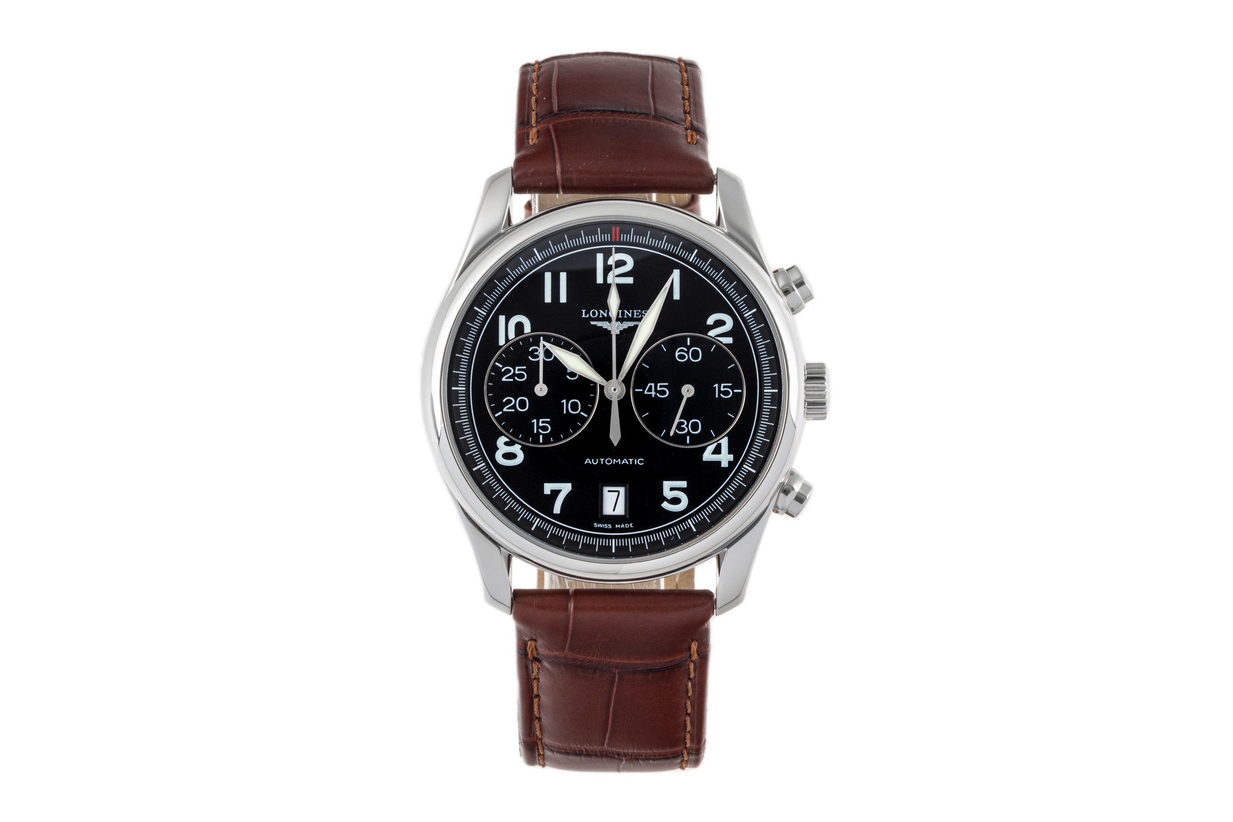 Longines Avigation cronógrafo acero automático reloj para caballeros L2.629.4  [2305313]