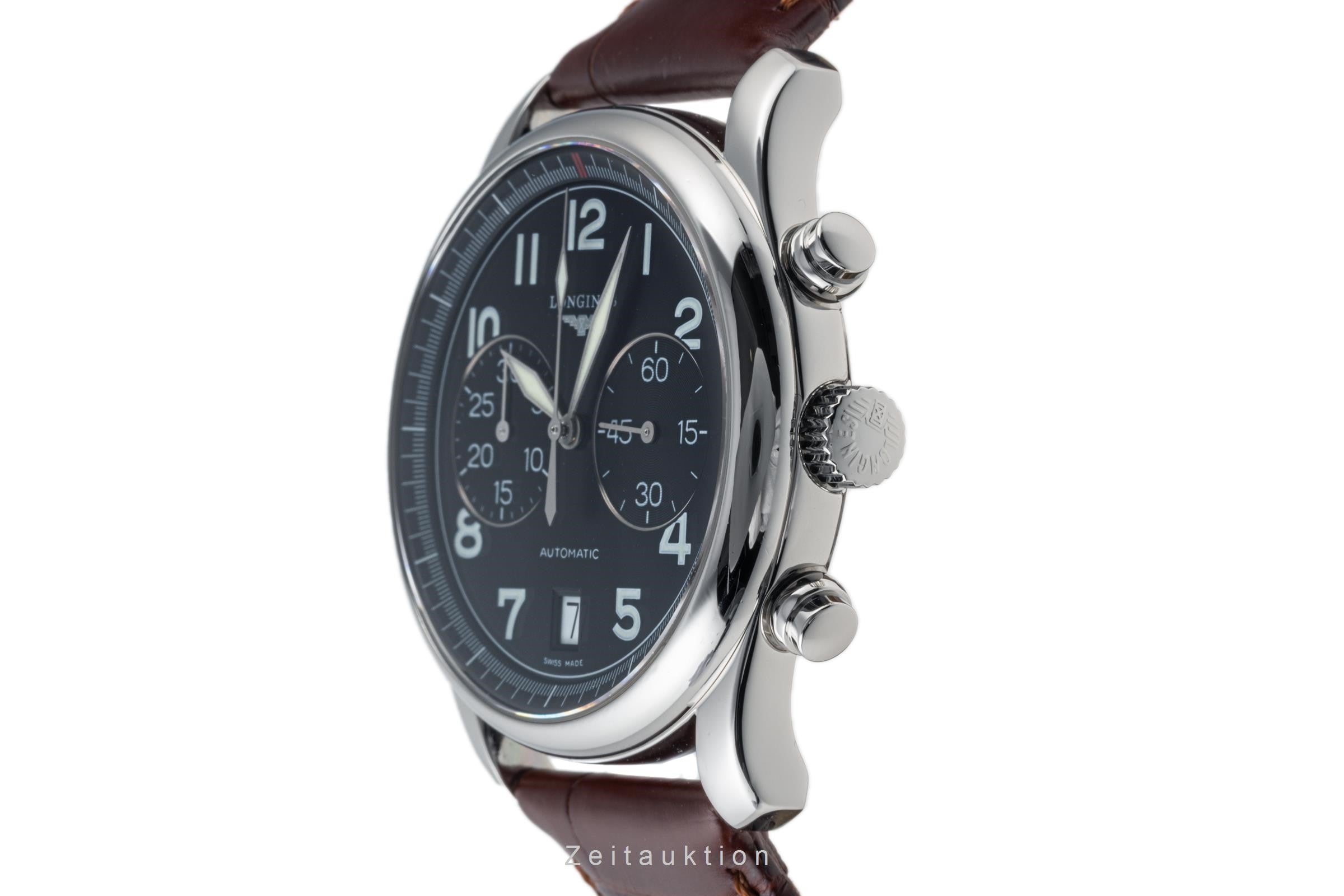 Longines Avigation cronógrafo acero automático reloj para caballeros L2.629.4  [2305313]