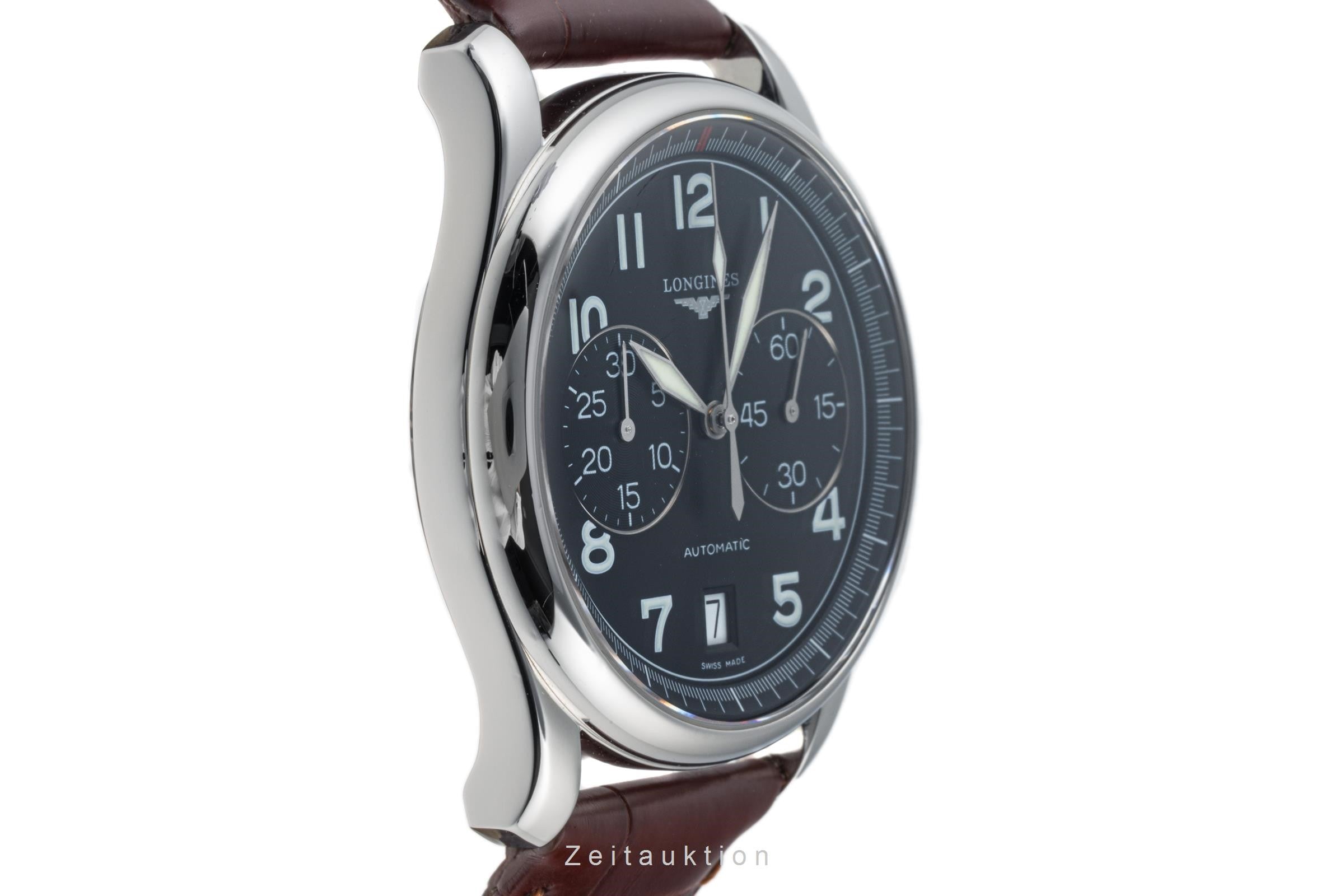 Longines Avigation cronógrafo acero automático reloj para caballeros L2.629.4  [2305313]