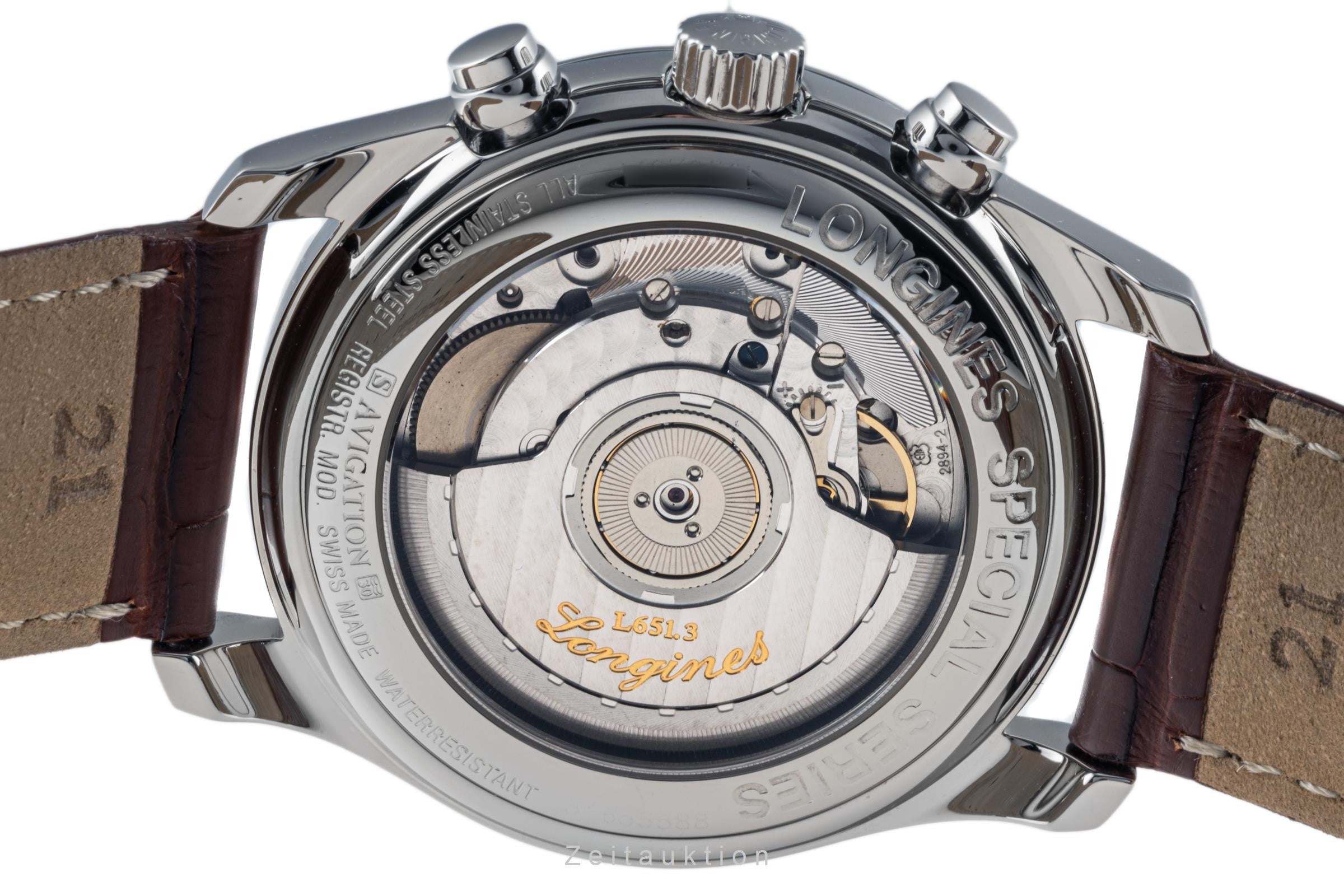 Longines Avigation cronógrafo acero automático reloj para caballeros L2.629.4  [2305313]