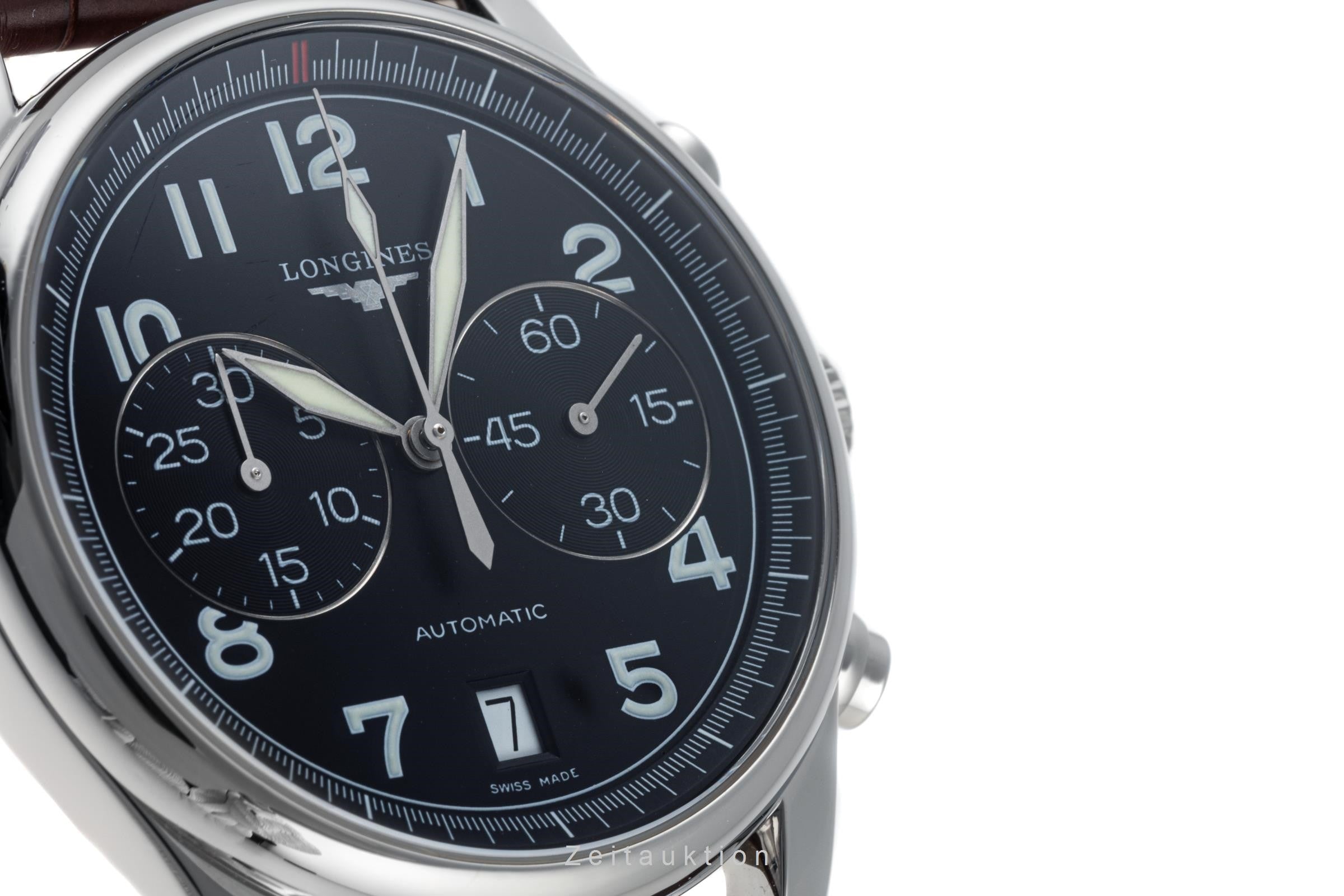 Longines Avigation cronógrafo acero automático reloj para caballeros L2.629.4  [2305313]