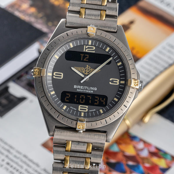 Breitling Aerospace chronograph titanium quartz men's watch 80360 LP: 3400EUR  [2305363]