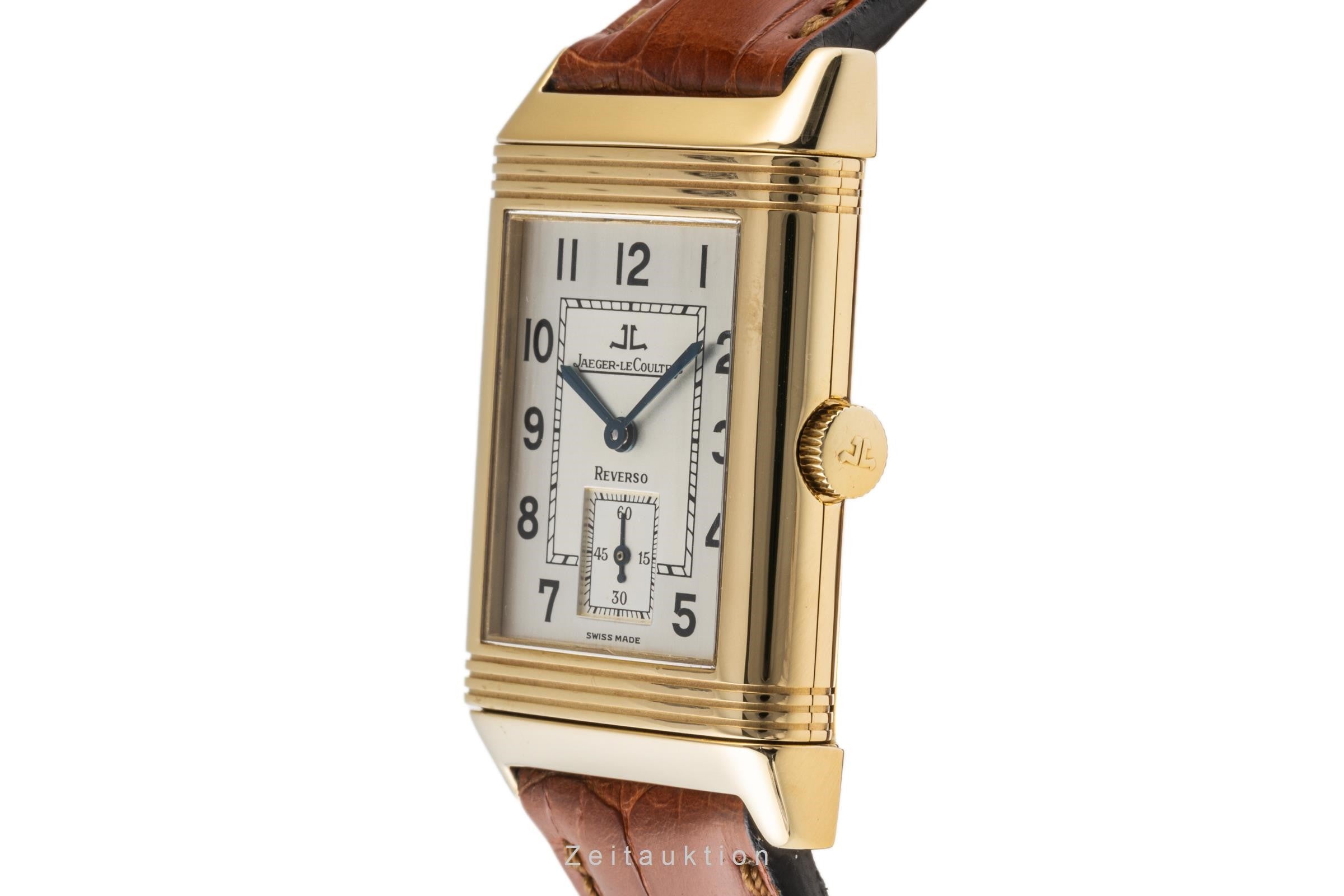Jaeger LeCoultre Reverso or 18 ct à remontage manuel montre pour hommes QA270102, 270.1.62 LP: 18700EUR  [2305451]