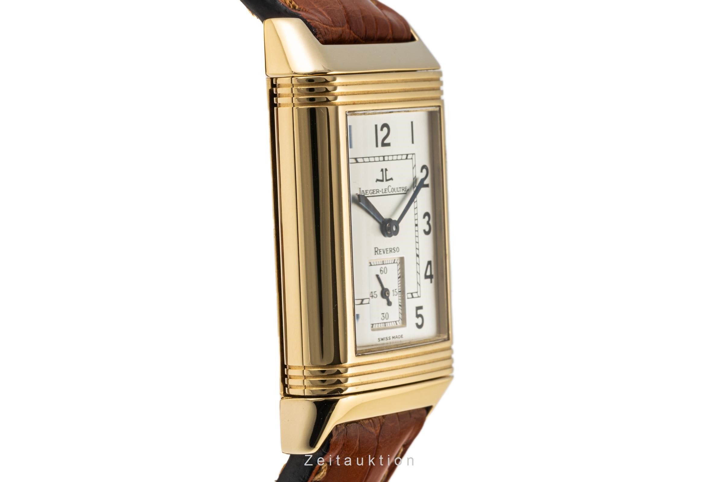 Jaeger LeCoultre Reverso or 18 ct à remontage manuel montre pour hommes QA270102, 270.1.62 LP: 18700EUR  [2305451]