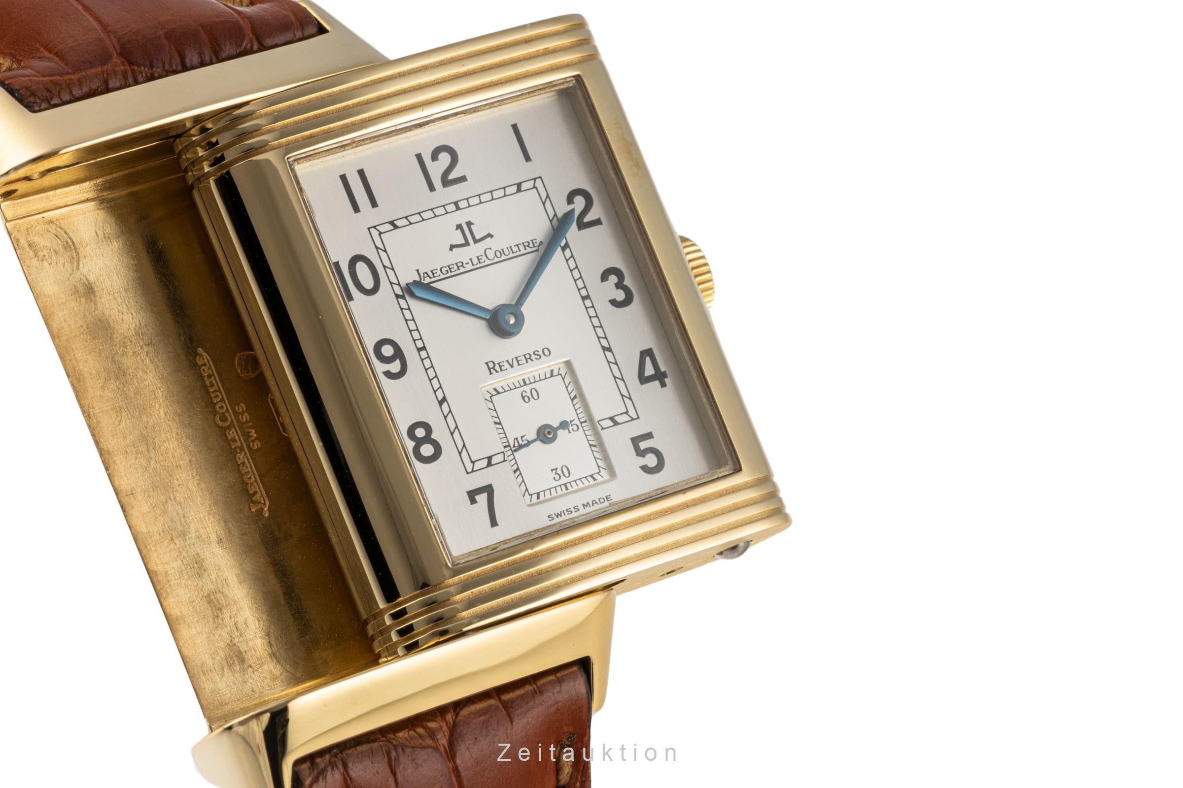 Jaeger LeCoultre Reverso or 18 ct à remontage manuel montre pour hommes QA270102, 270.1.62 LP: 18700EUR  [2305451]