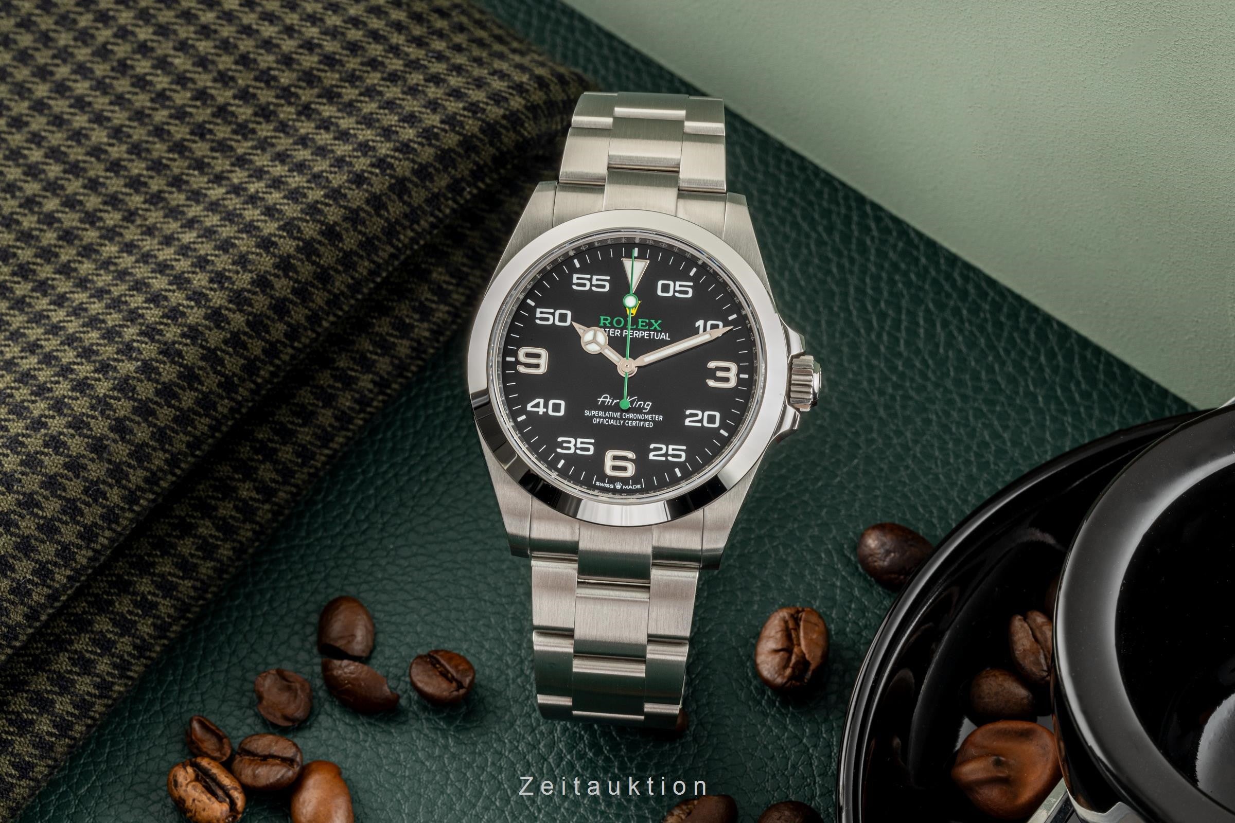 Rolex Air King Automatik Stahl Herrenuhr Ref. 126900 B&P 2023 [2305486]