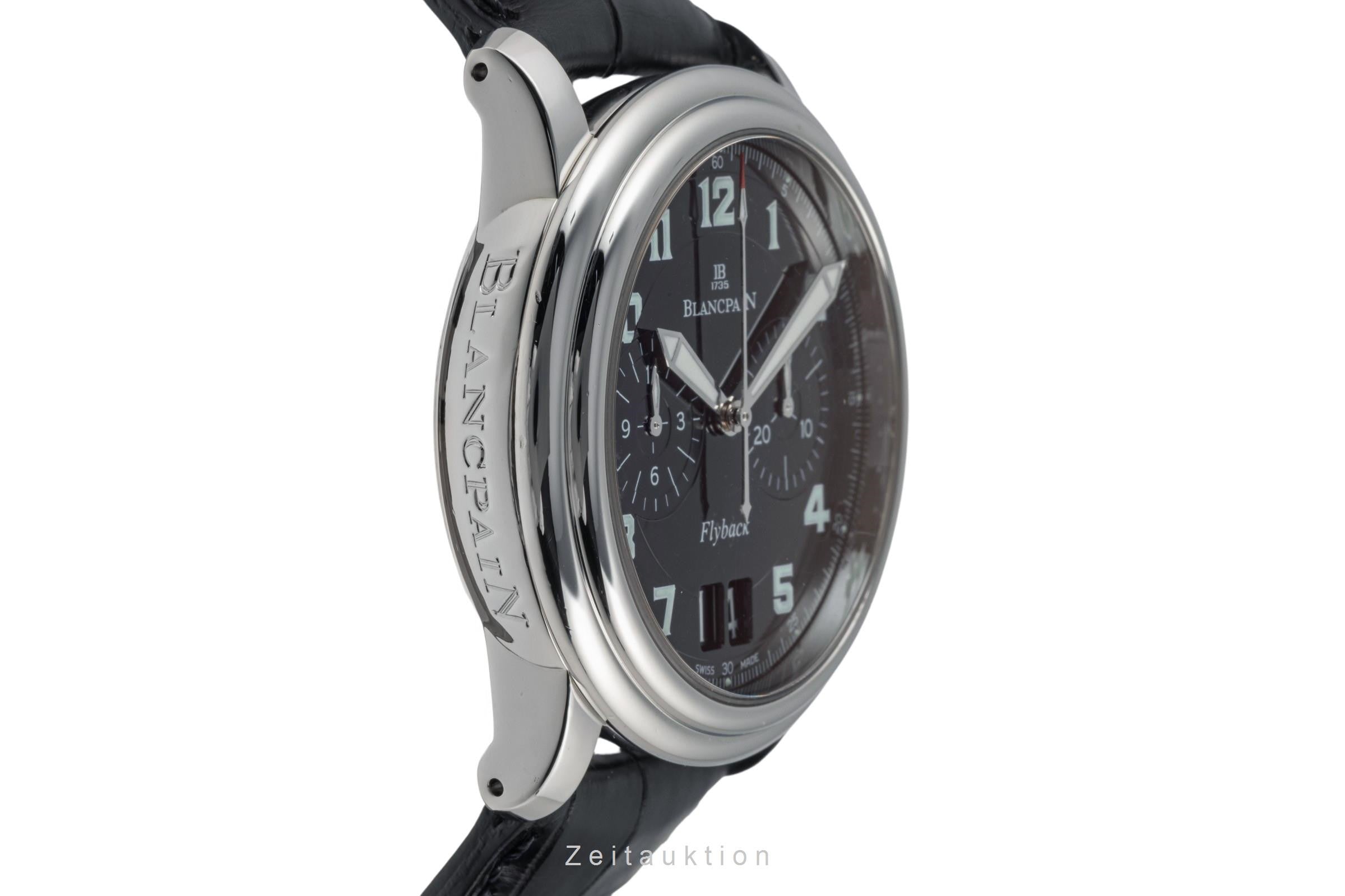 Blancpain Leman chronograph steel automatic men's watch 2885F-1130-53B  [2305490]