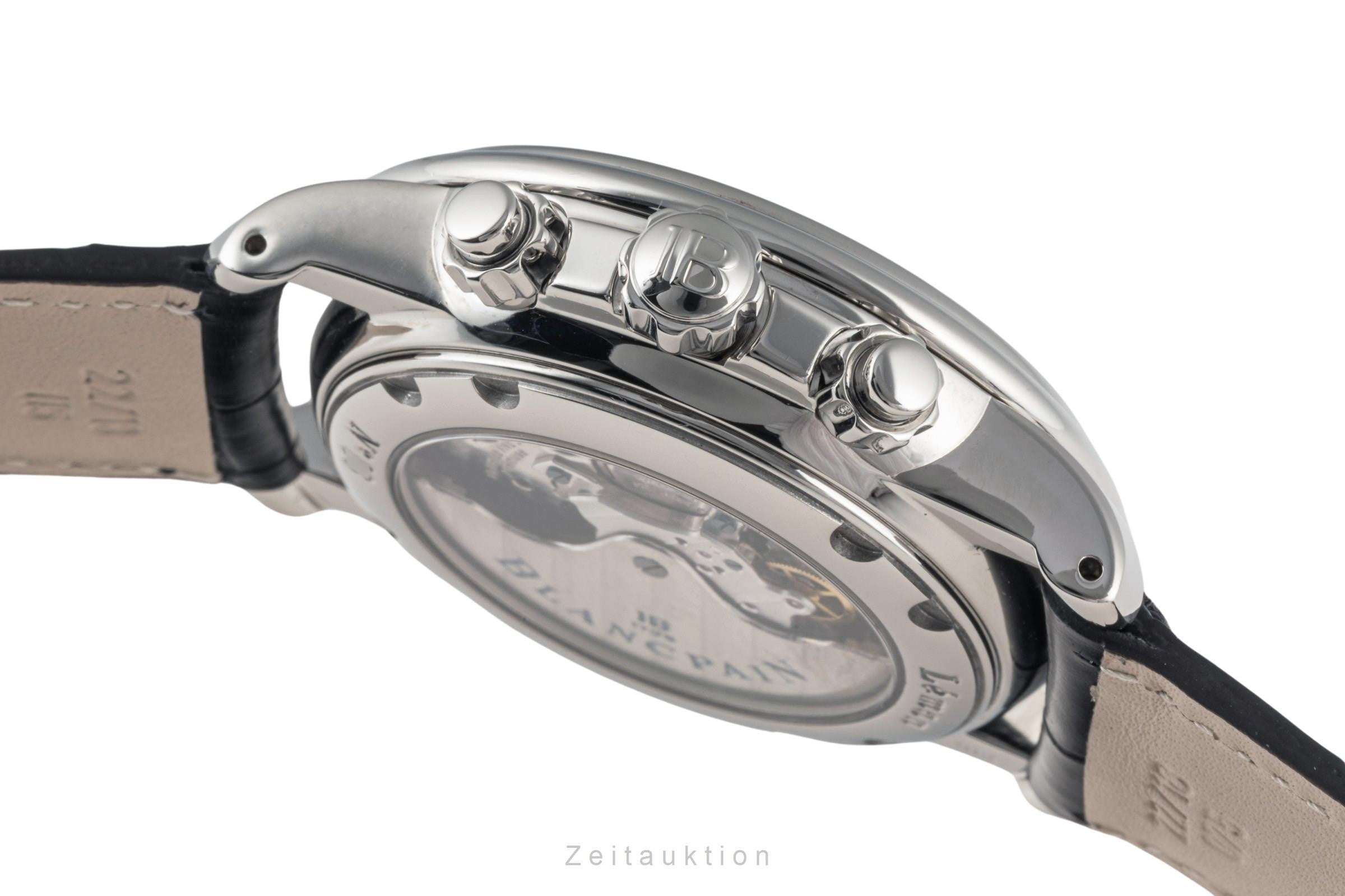 Blancpain Leman chronograph steel automatic men's watch 2885F-1130-53B  [2305490]