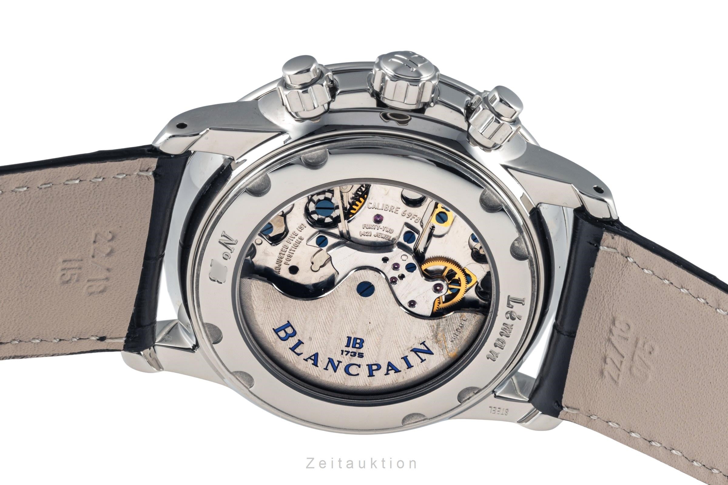 Blancpain Leman chronograph steel automatic men's watch 2885F-1130-53B  [2305490]