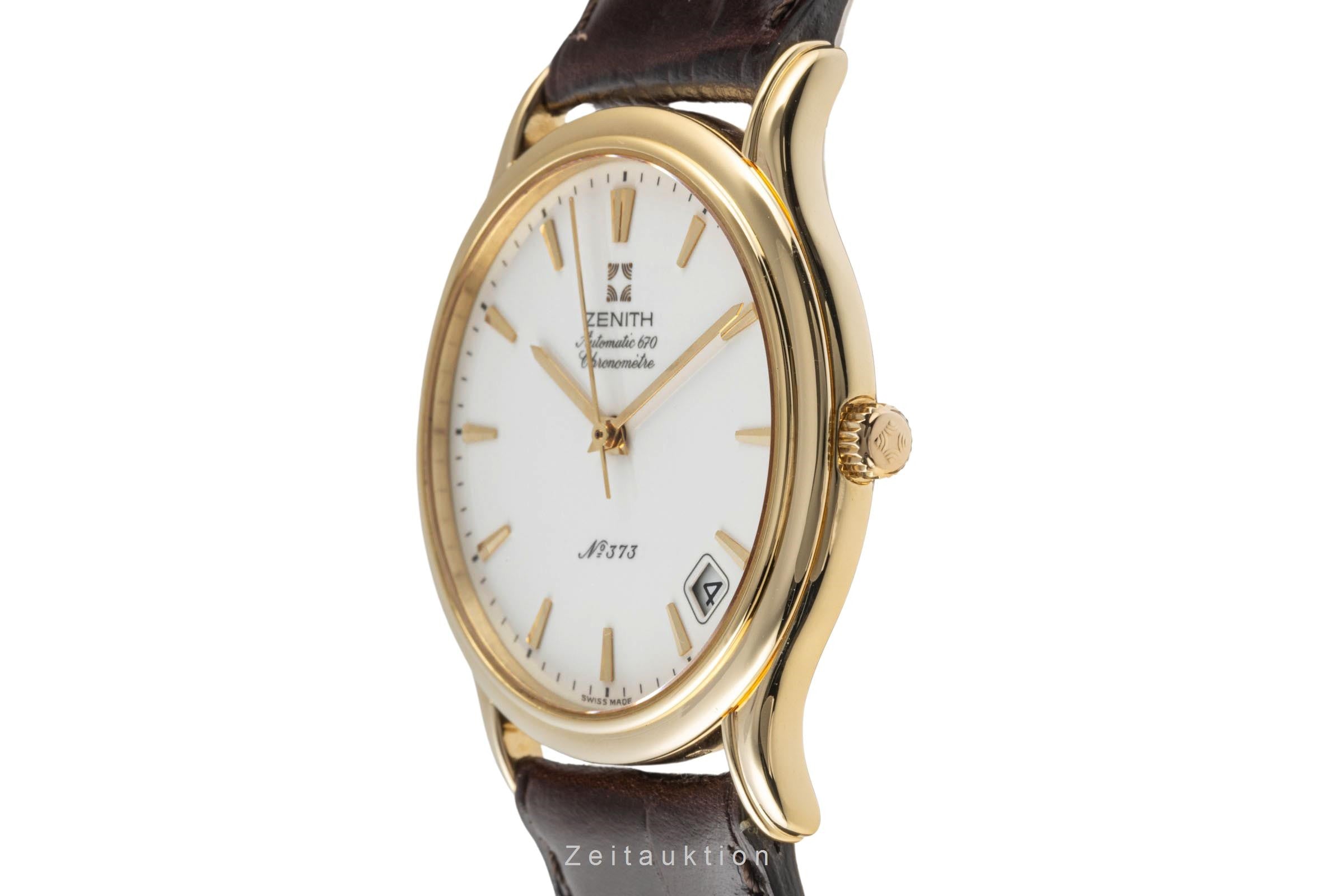 Zenith Elite 18 ct gold automatic men's watch 30.0033.670 Limited  [2305497]